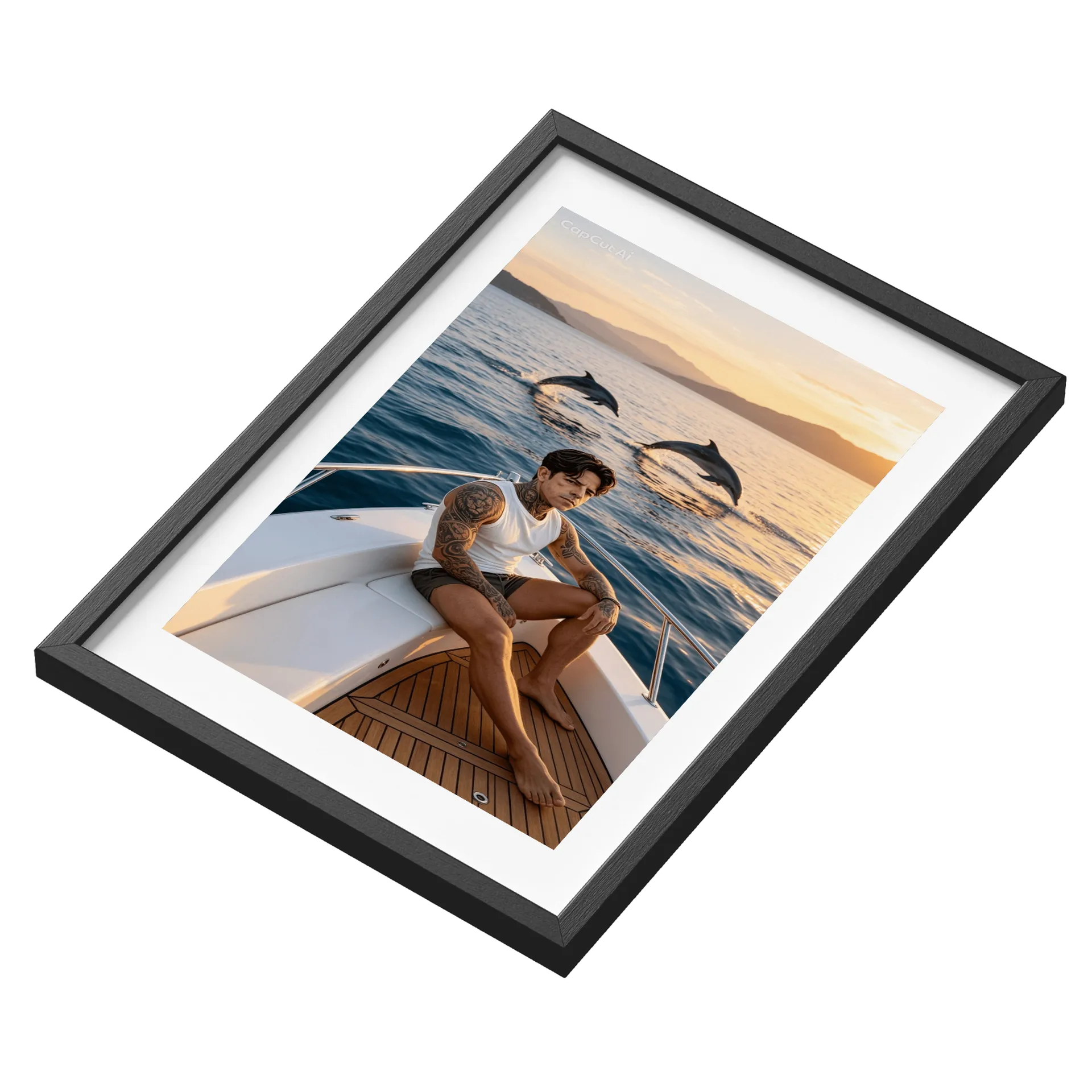 Quadro A3 personalizado Com Vidro de Messias — imagem 3 de 3