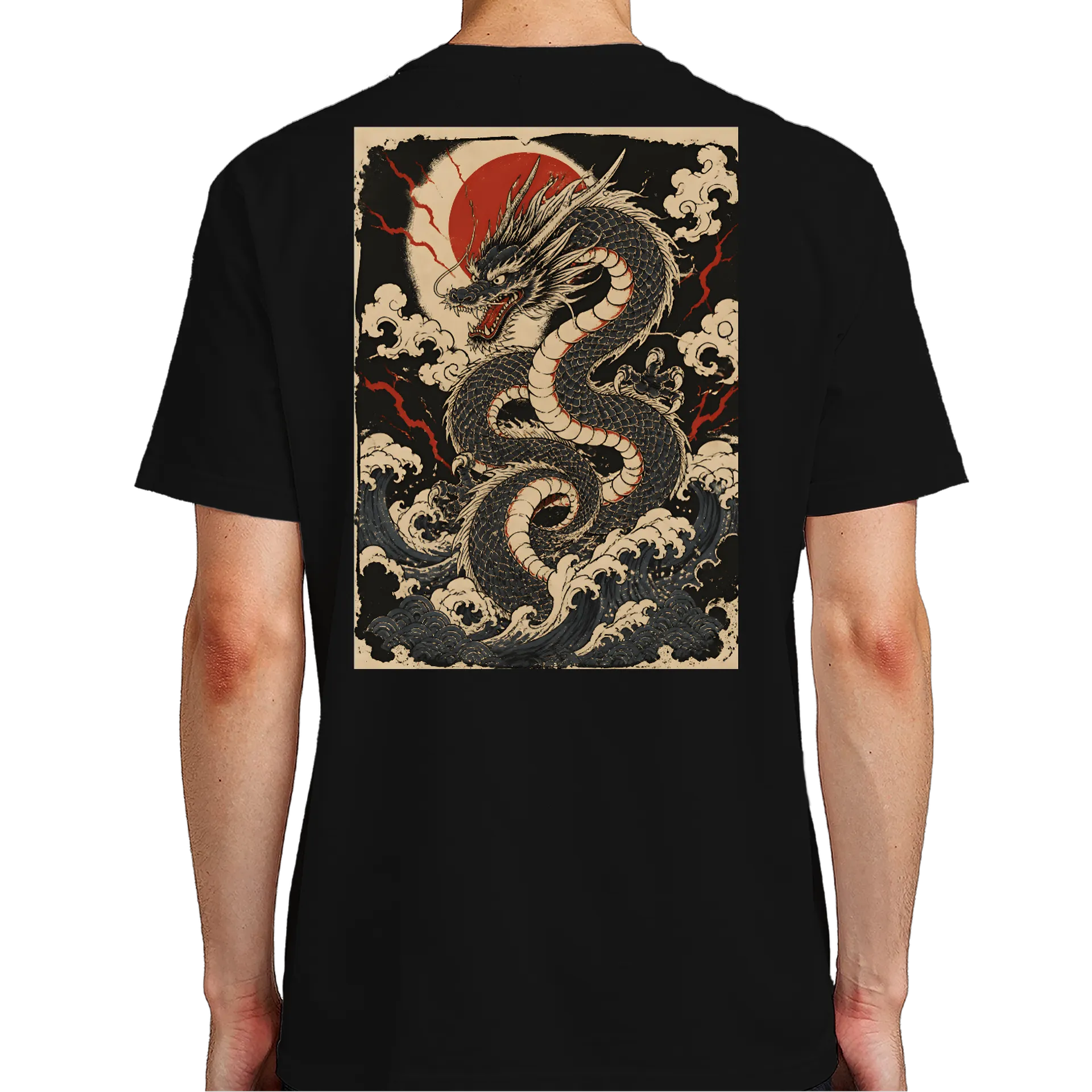 Camiseta Dragão Vermelho 100% Algodão - Imagem 6