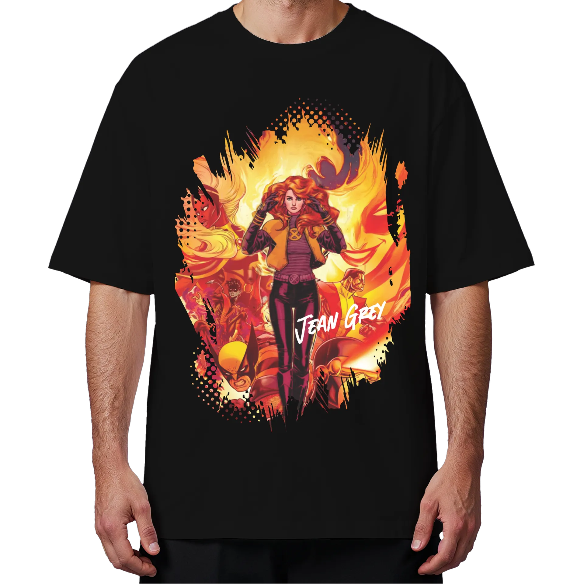 Jean Grey  - Camiseta Oversized  - Imagem 4