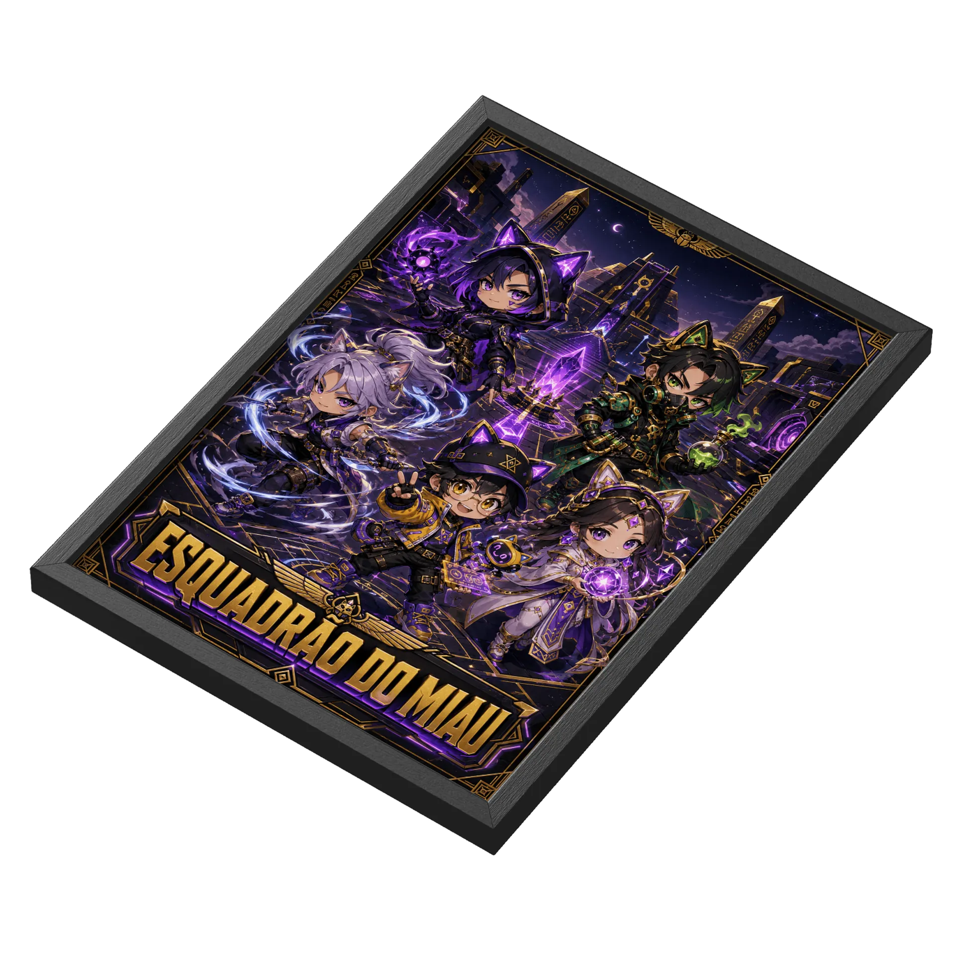 Quadro Esquadrão do Miau - Imagem 3
