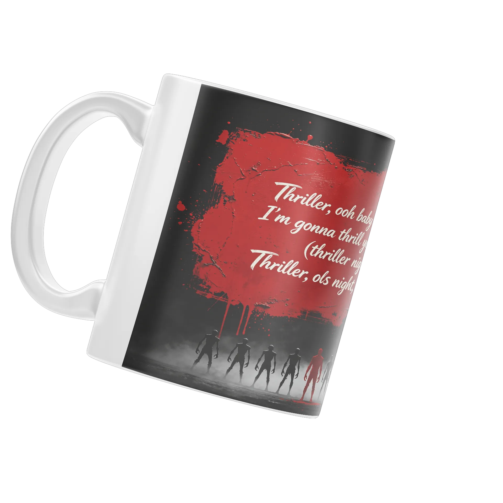 Caneca Texto Thriller Poder 325ml - Imagem 3