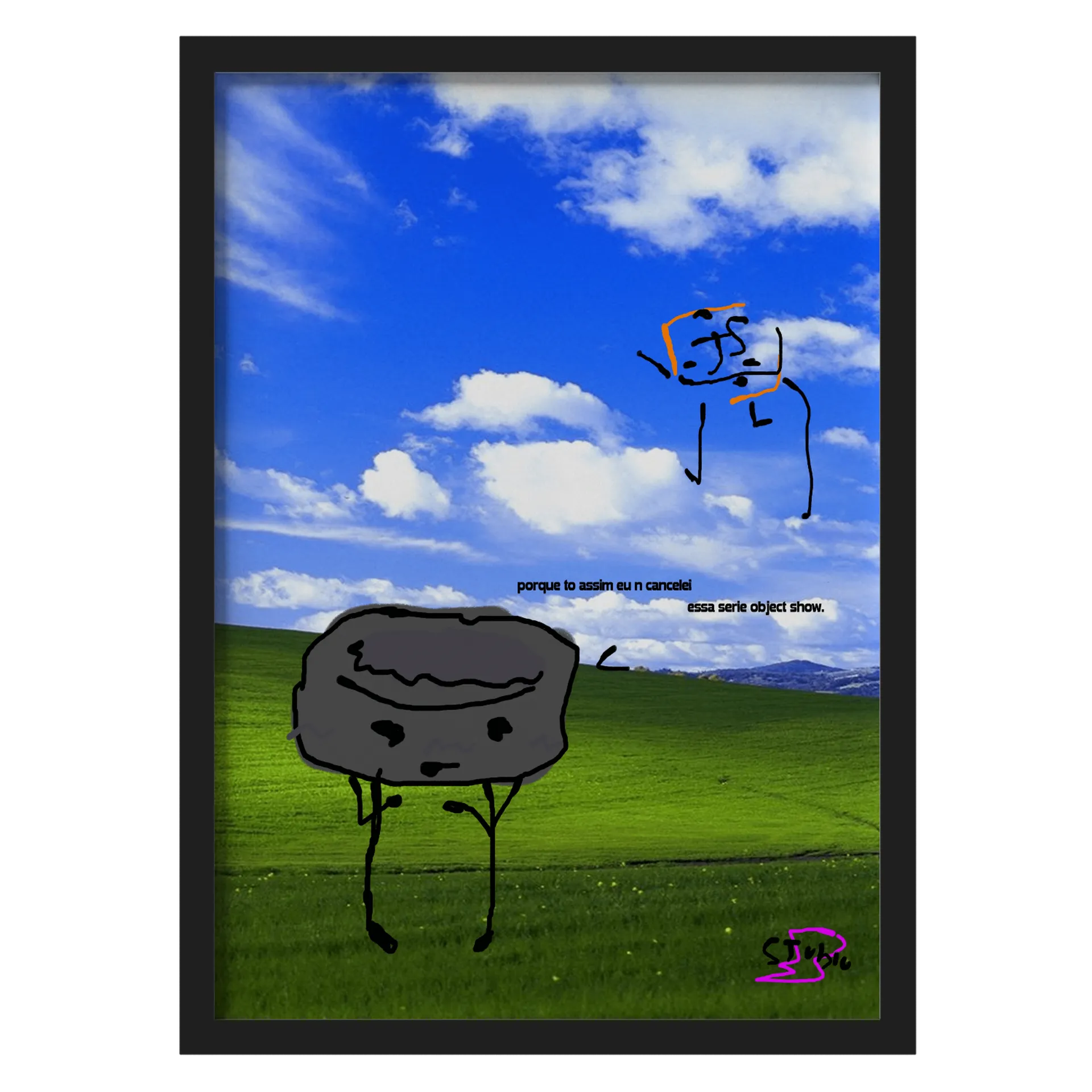 Quadro A3 - mundo esquisito - Imagem 1