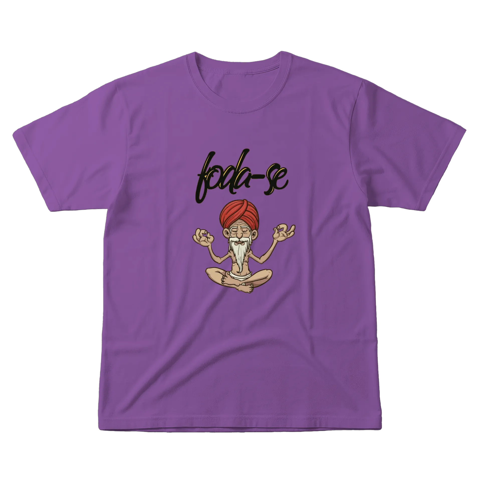 Camiseta Estampa Foda-se 100% Algodão - Imagem 1
