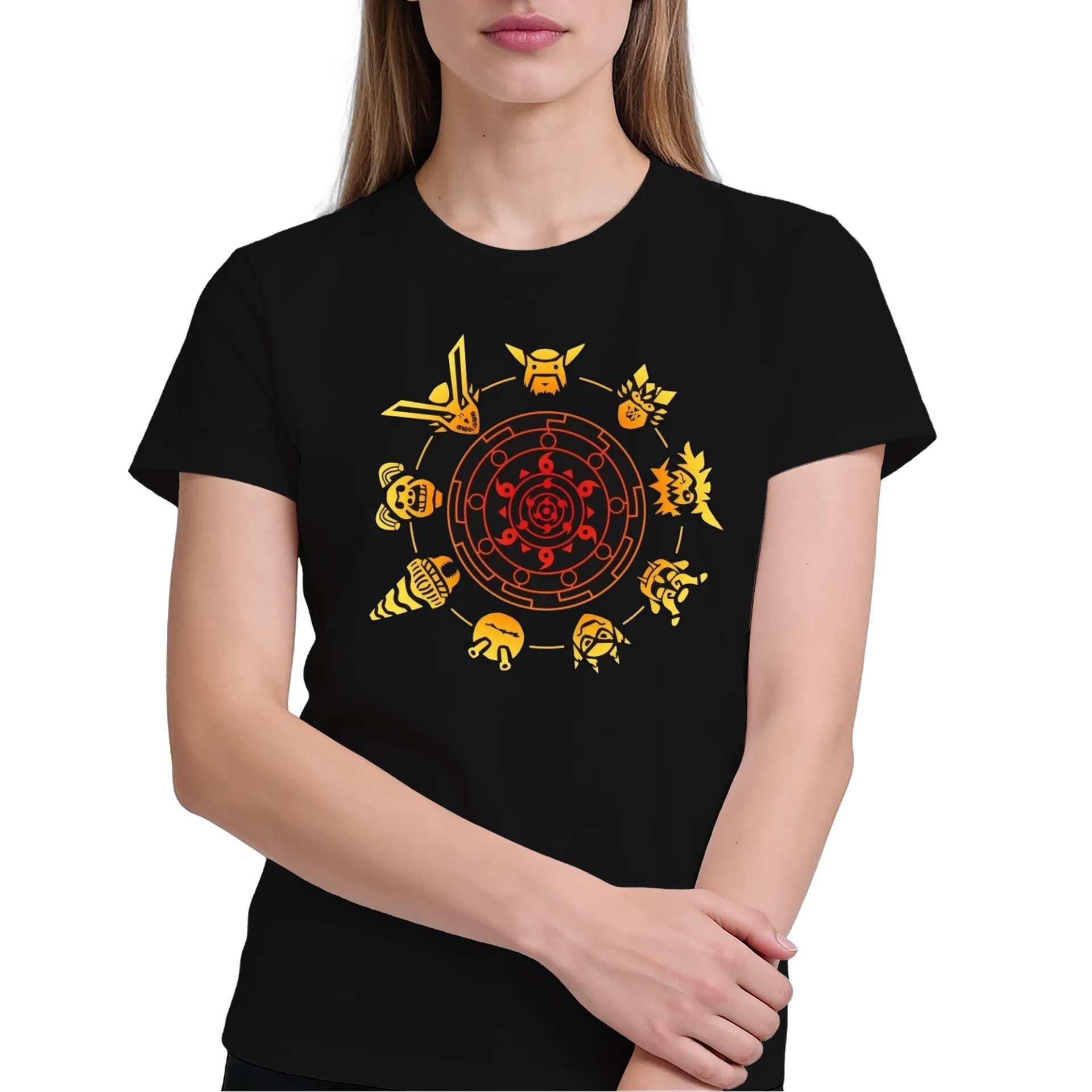 Camiseta Estampa Bestas de Cauda 100% Algodão - Imagem 4