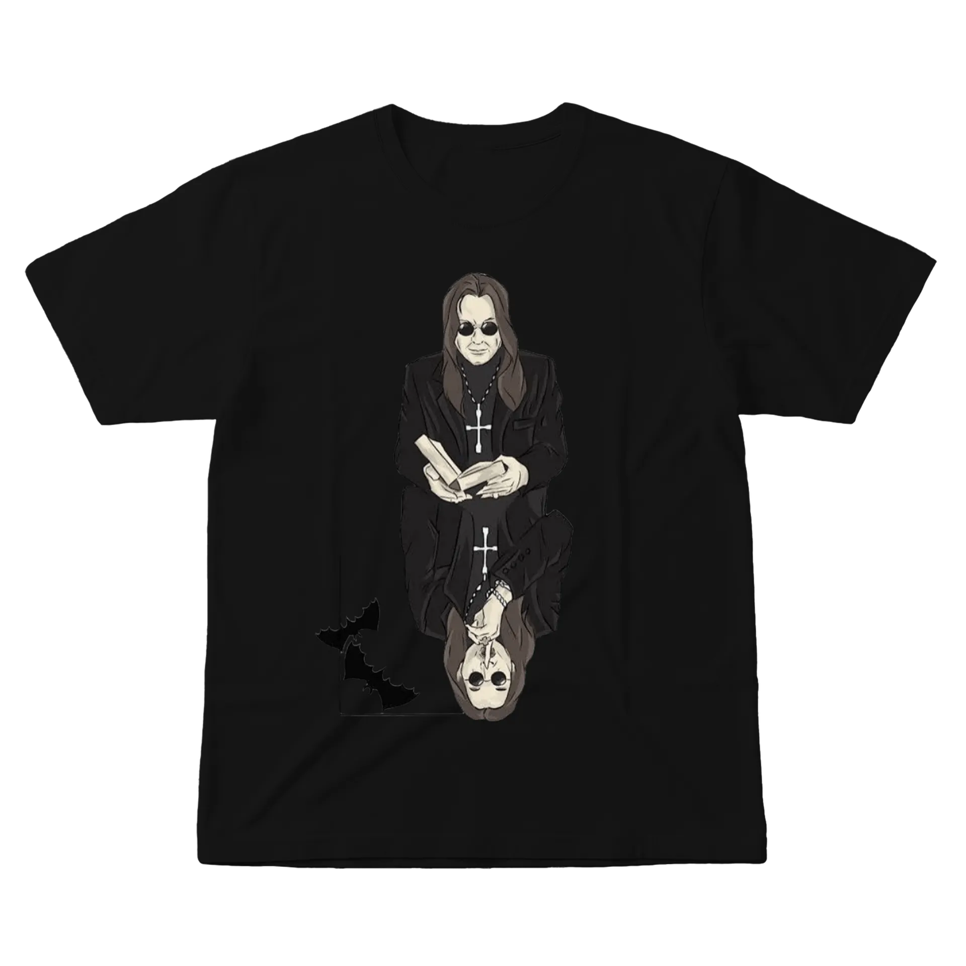 Camiseta Estampa Ozzy Osbourne 100% Algodão - Imagem 1