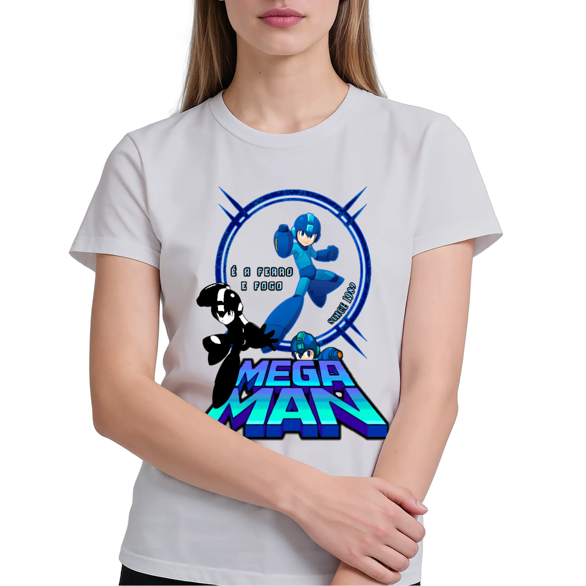 Camiseta (unissex) Megaman - Imagem 3