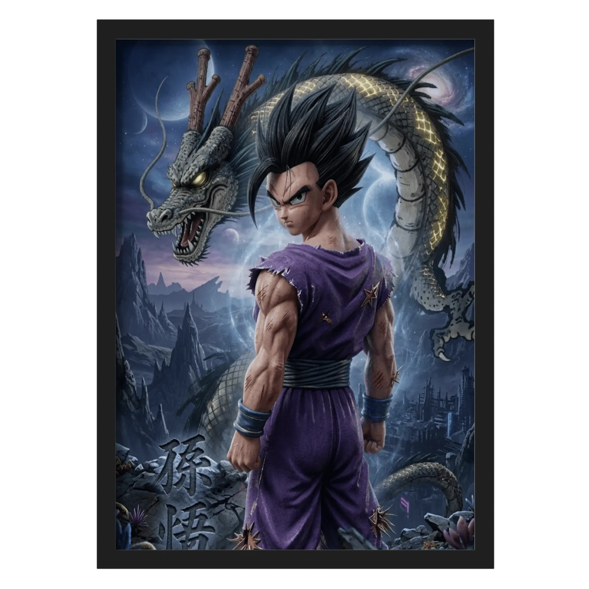 Quadro A3 personalizado Com Vidro - Imagem 1