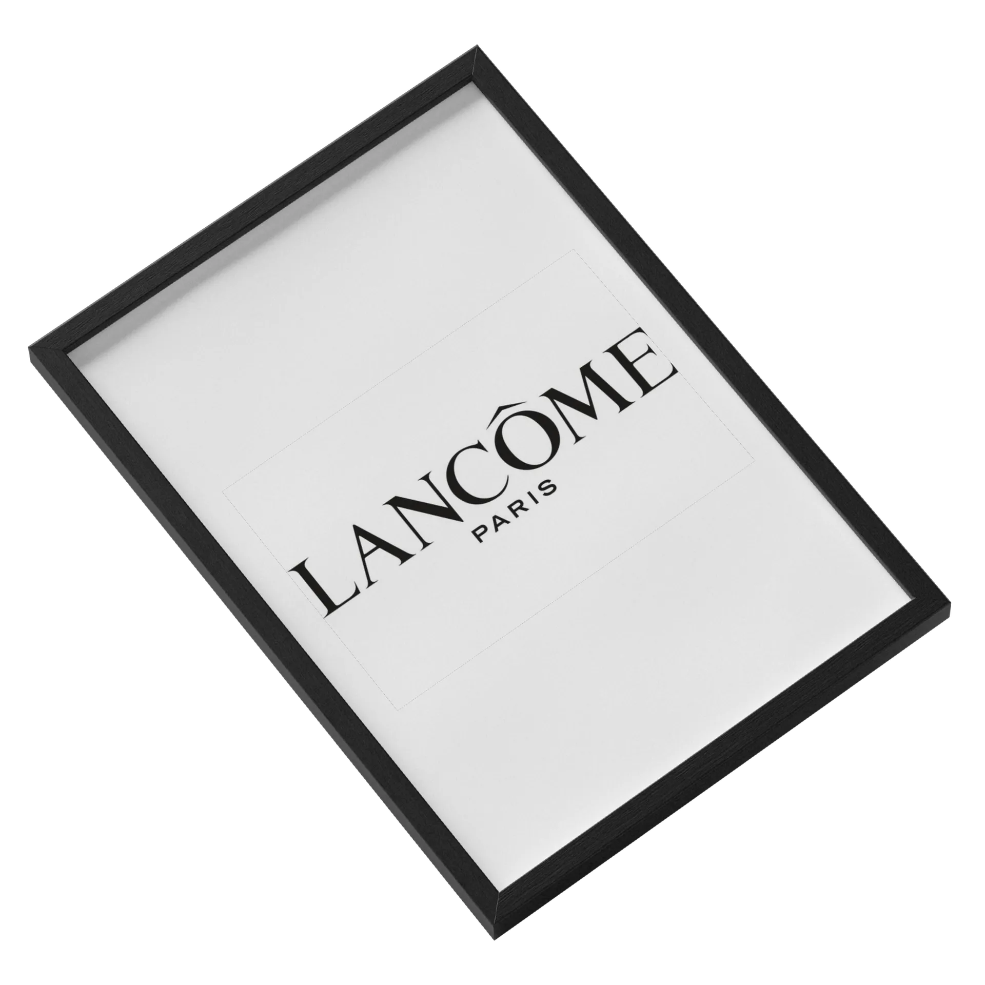 Quadro A3 personalizado Com Vidro  LANCÔME de VINTAGE E LUXO — imagem 2 de 3