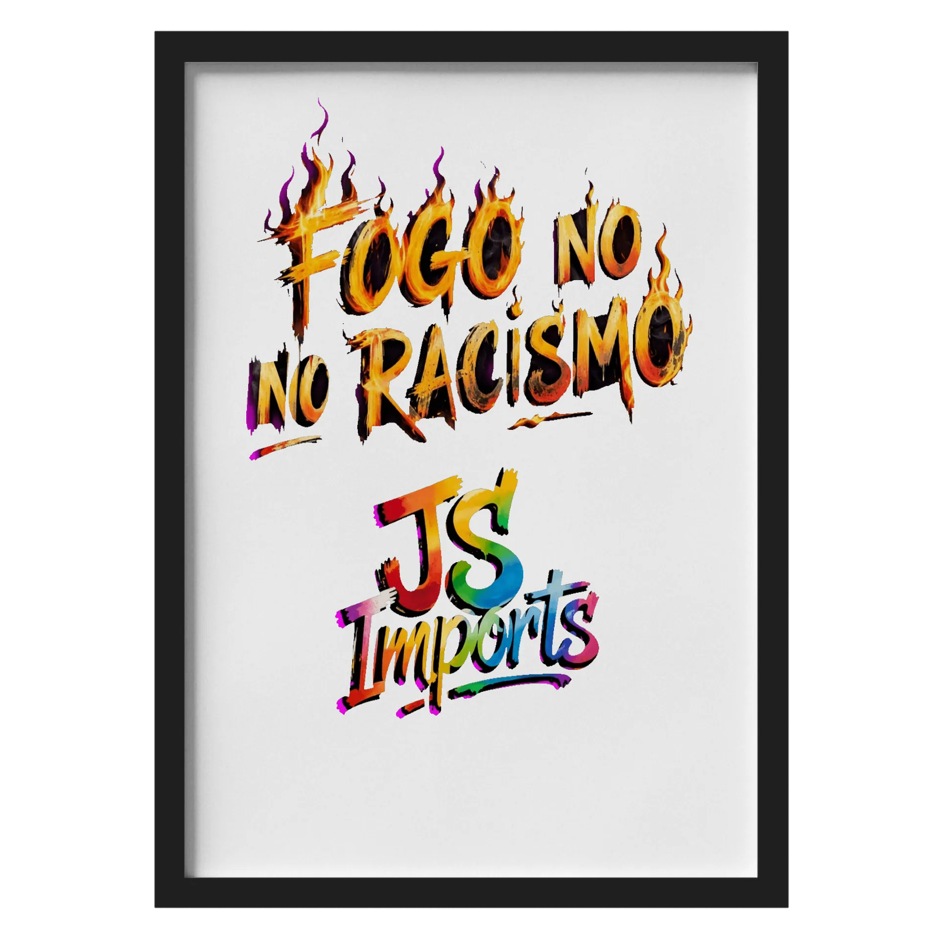 Quadro A3 personalizado Com Vidro - Imagem 1