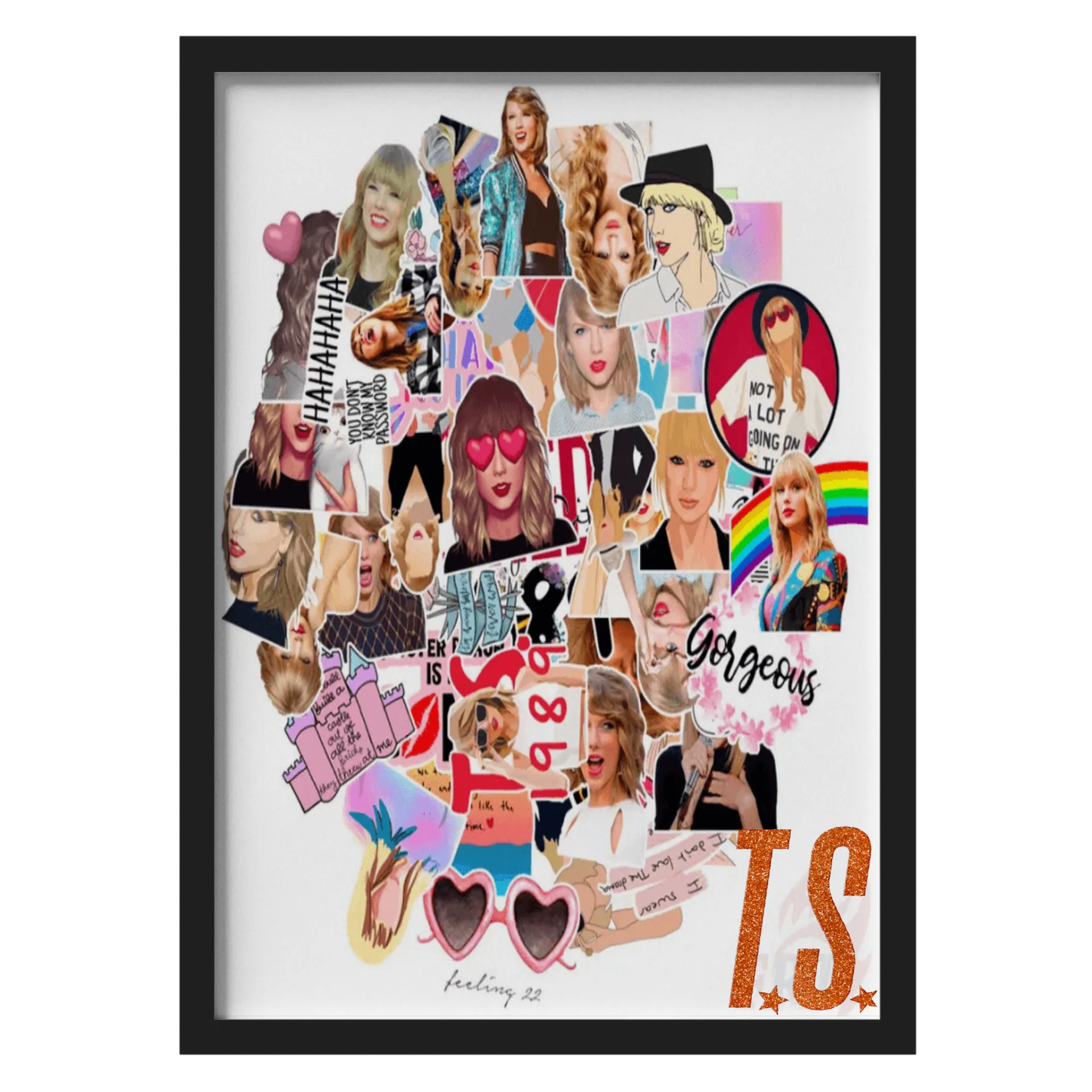 Quadro A3 personalizado Com Vidro - Imagem 1