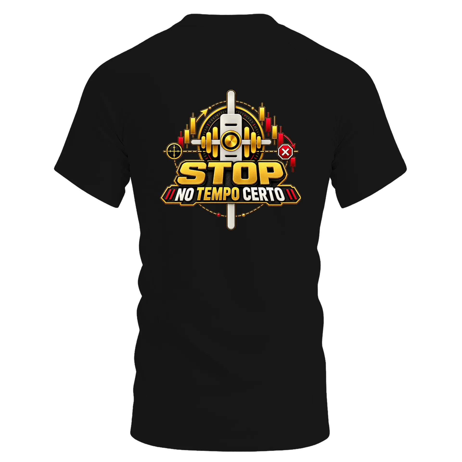 Camiseta Dry Fit Stop No Tempo Certo  - Imagem 2