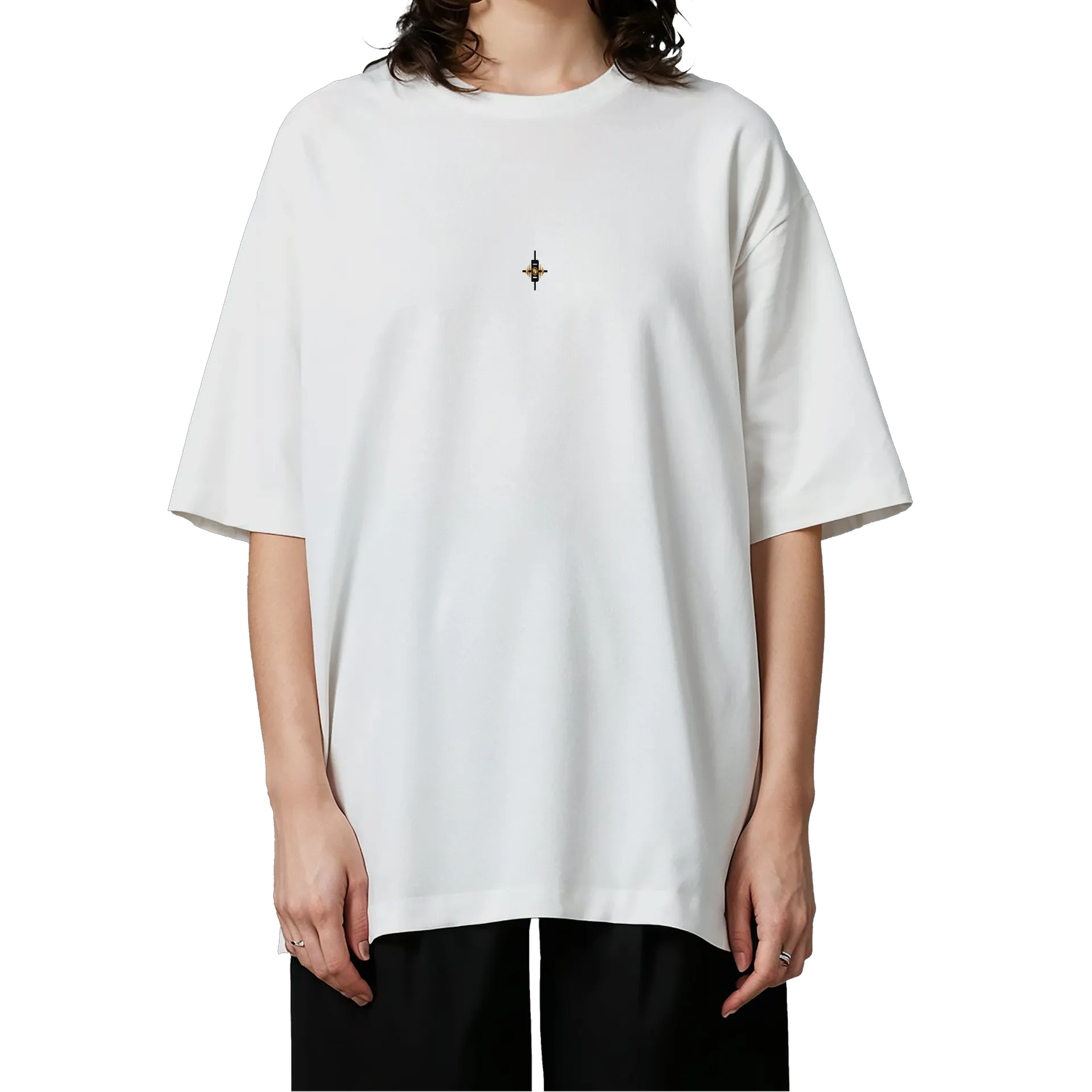 Camiseta Oversized Lê o Mercado, Sente o Beat de UM DJ NA BOLSA — imagem 3 de 6