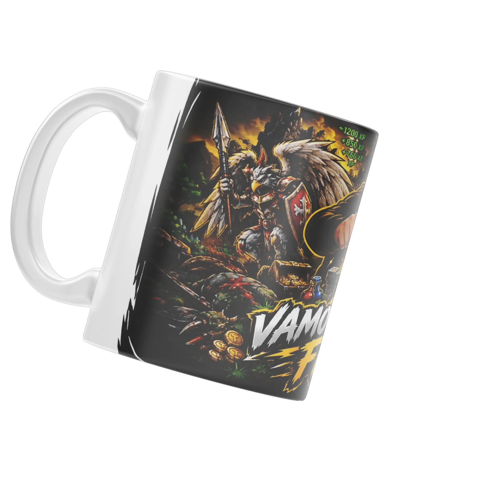 Caneca Vamo Metendo Ficha - Falcons de Clube do Ju'doido — imagem 3 de 4