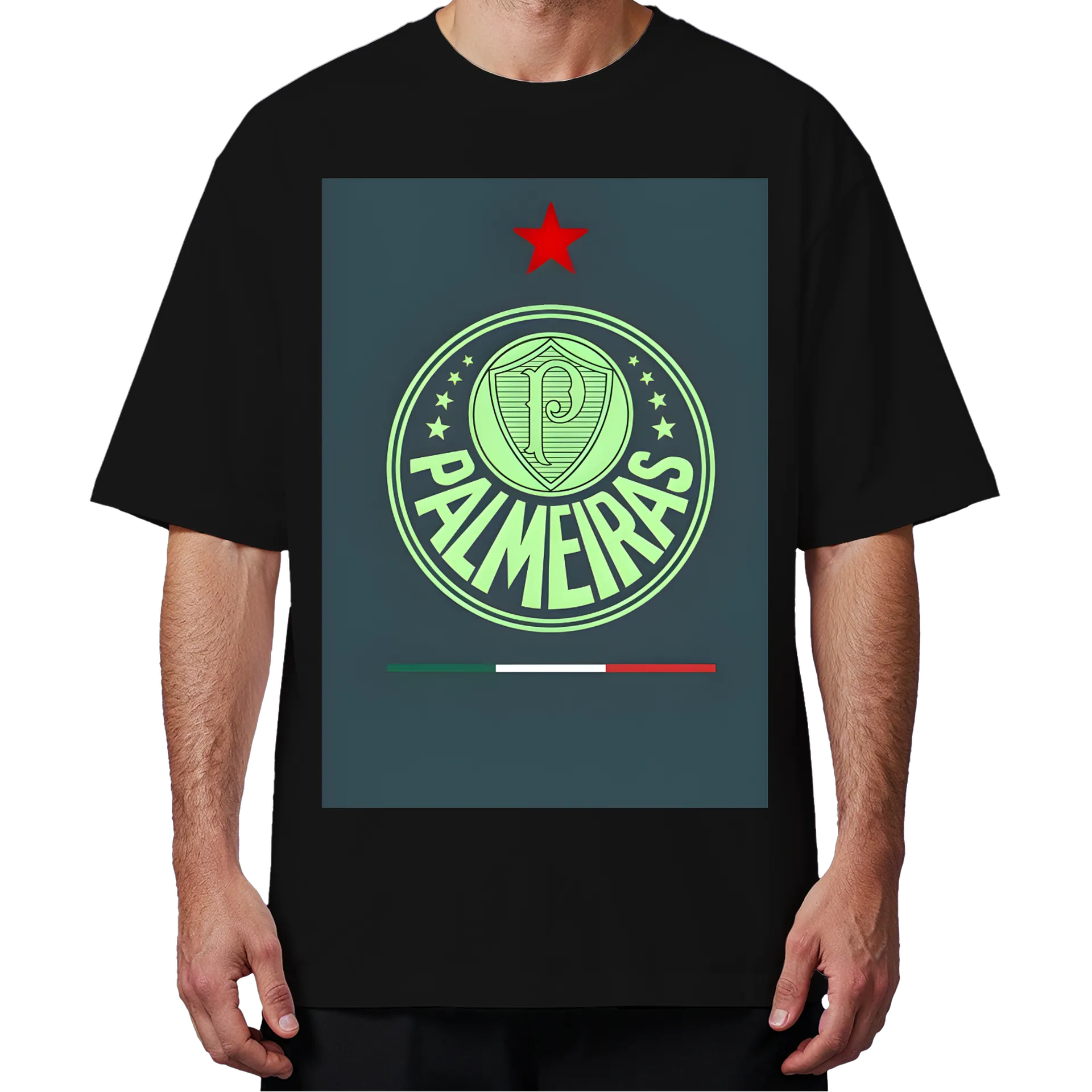 Camiseta Oversized Palmeiras - Imagem 4