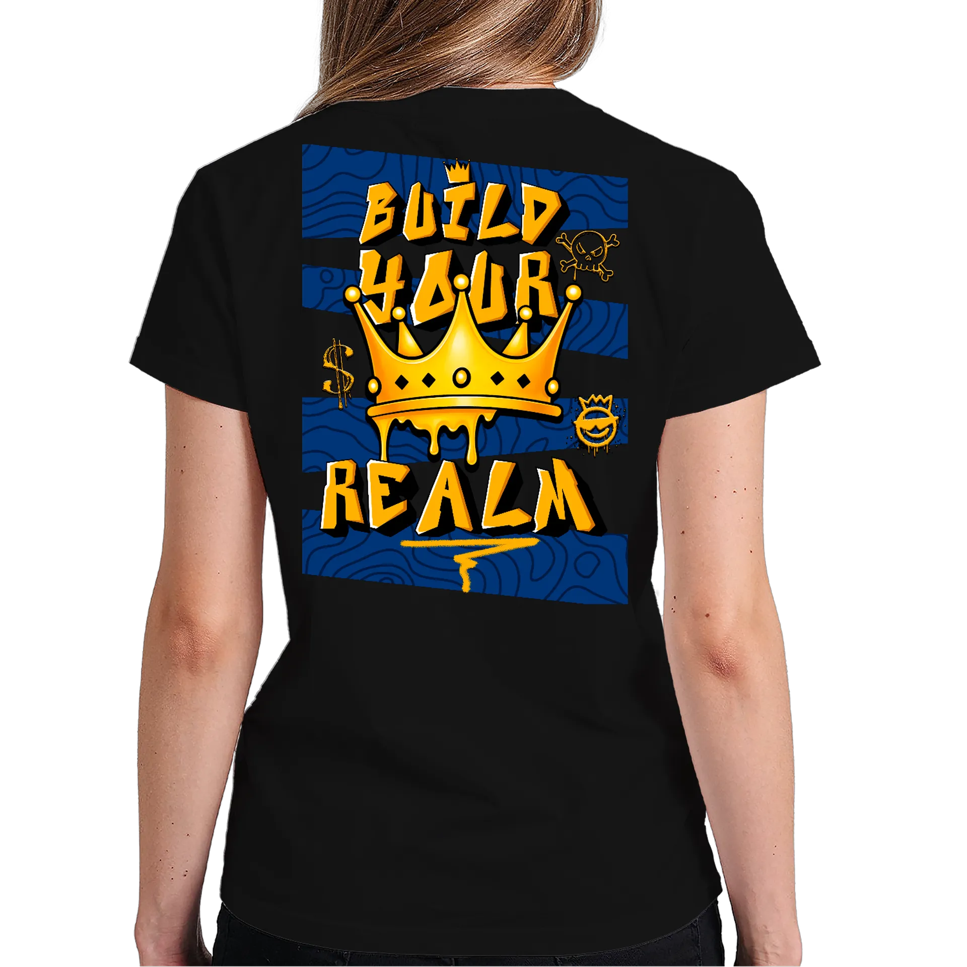 Camiseta Build Your Realm estampada 100% Algodão de Andr3zito — imagem 5 de 6