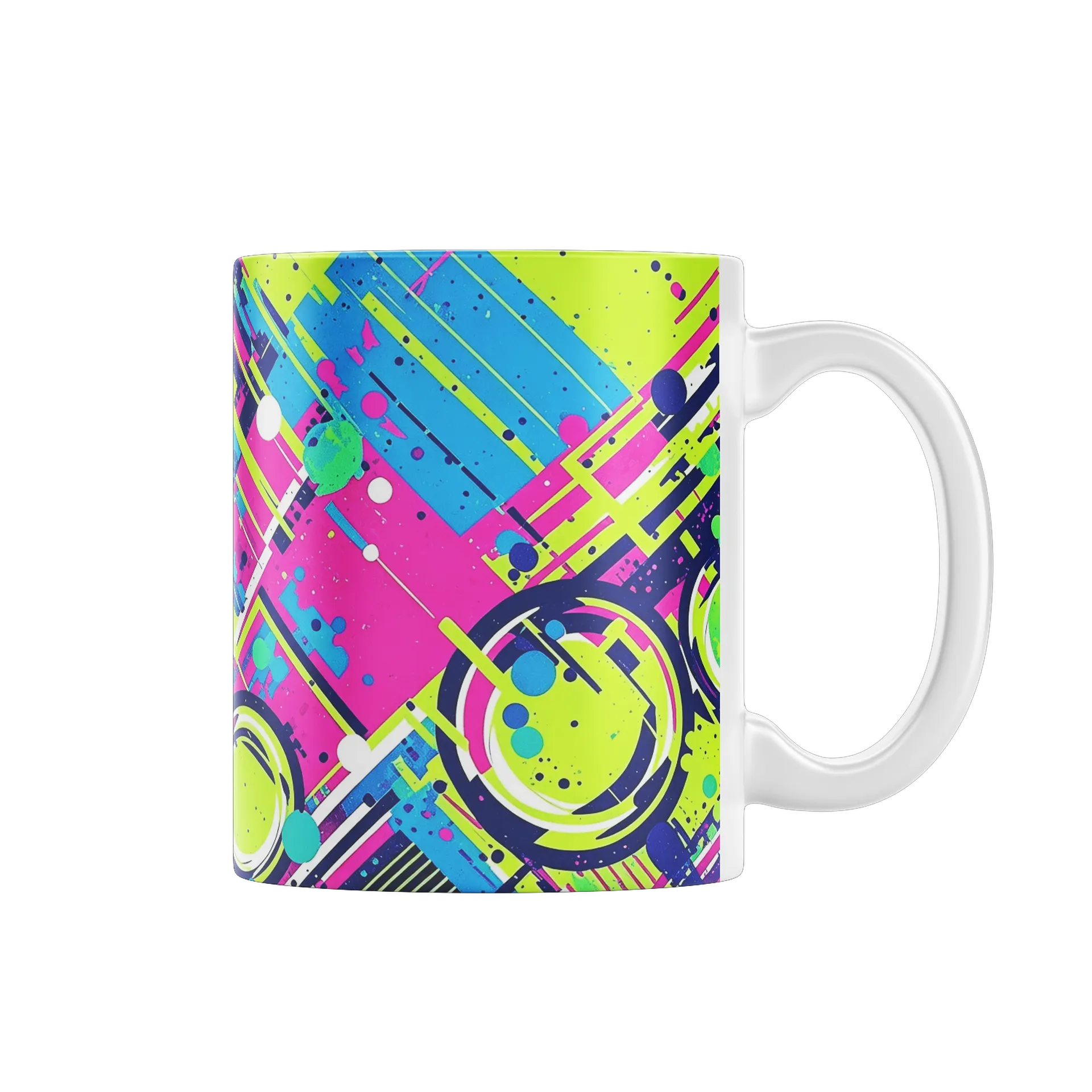 Caneca 3D Neon Fluxo 325ml - Imagem 1