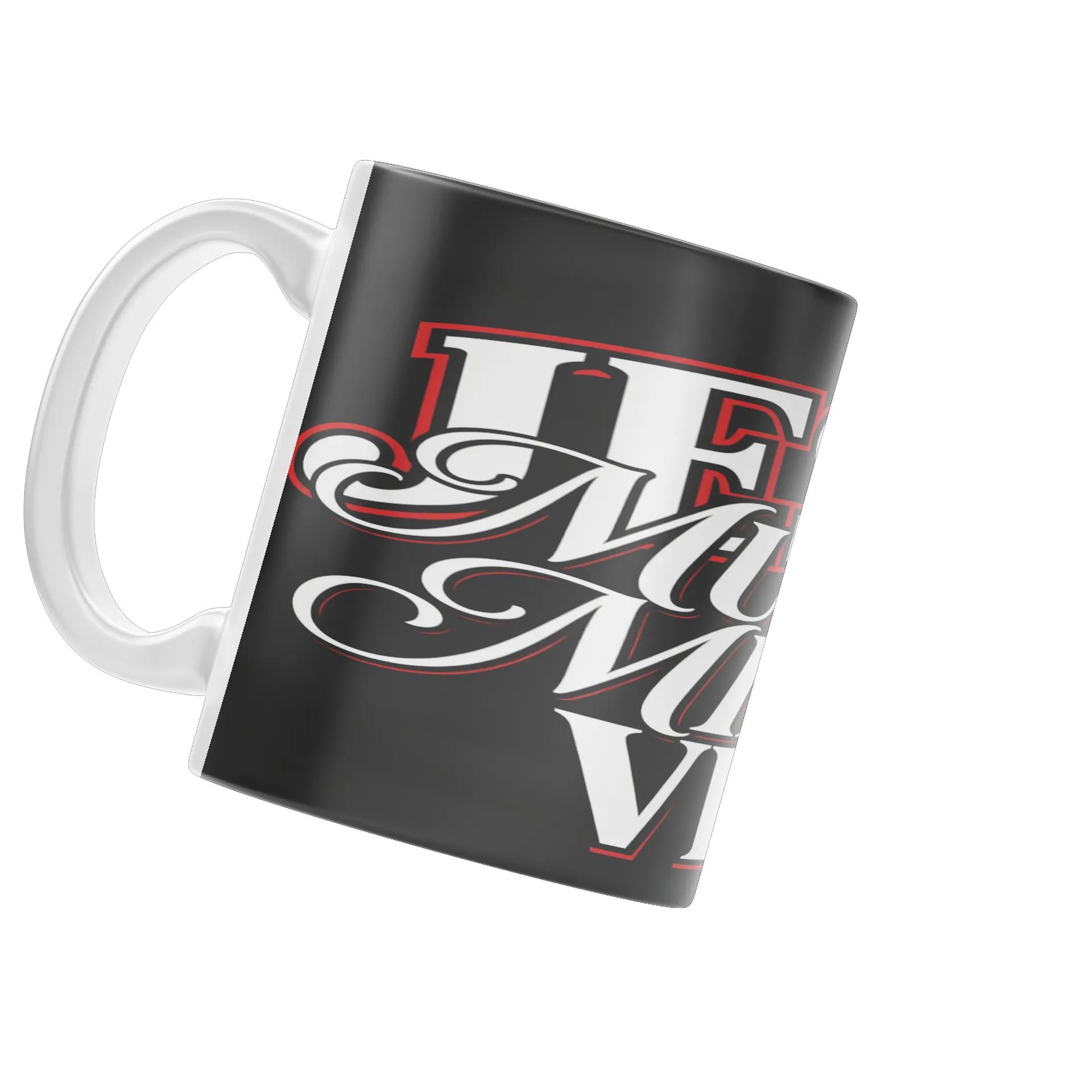Caneca Cerâmica Gatos Treinando Vida 325ml - Imagem 3
