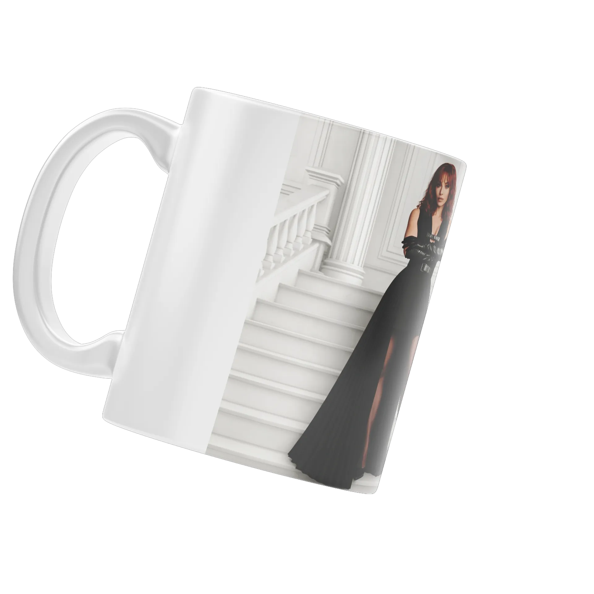 Caneca Silhueta Mulher Black Dress 325ml - Imagem 4