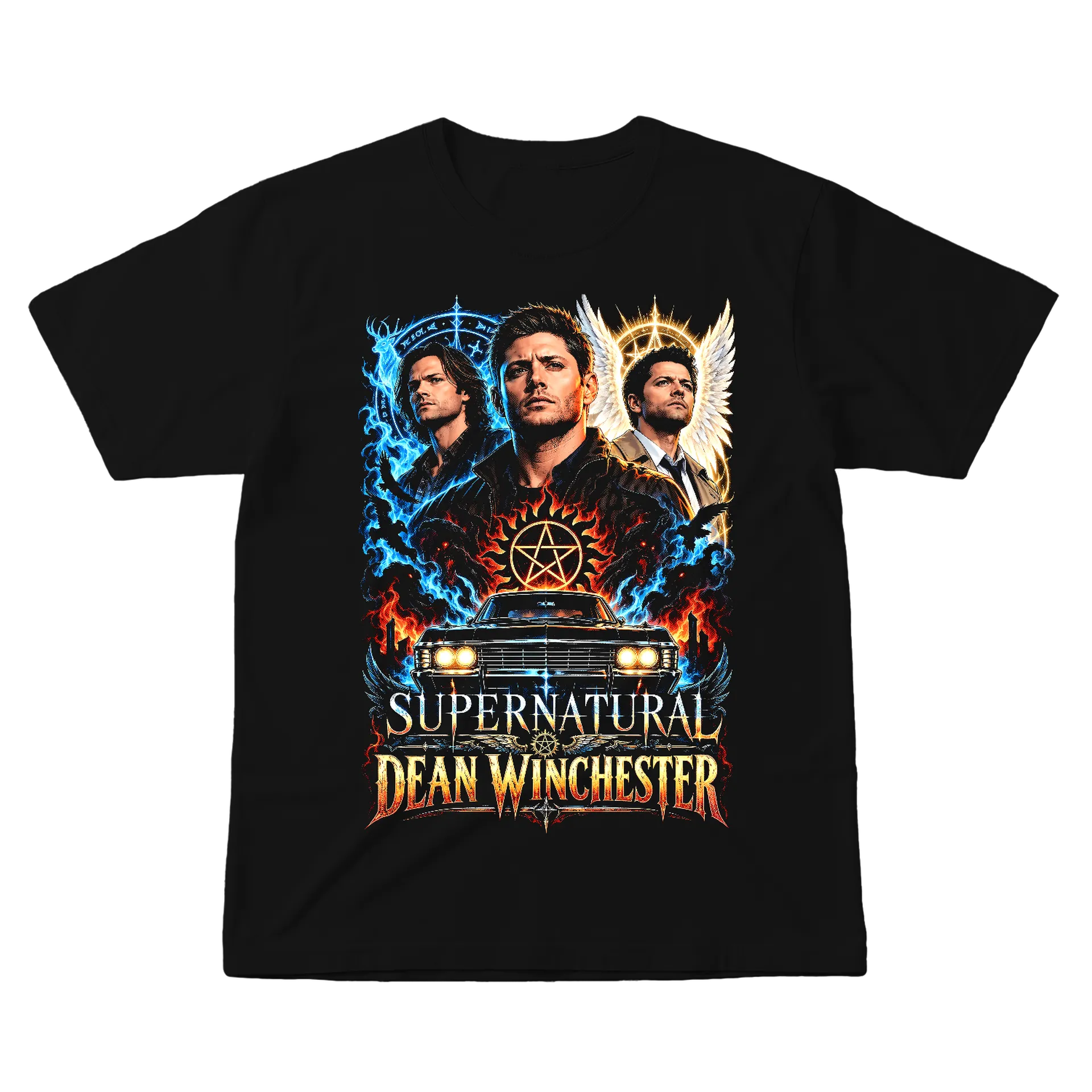 Camiseta personalizada Dean Winchester Supernatural Premium - Imagem 1