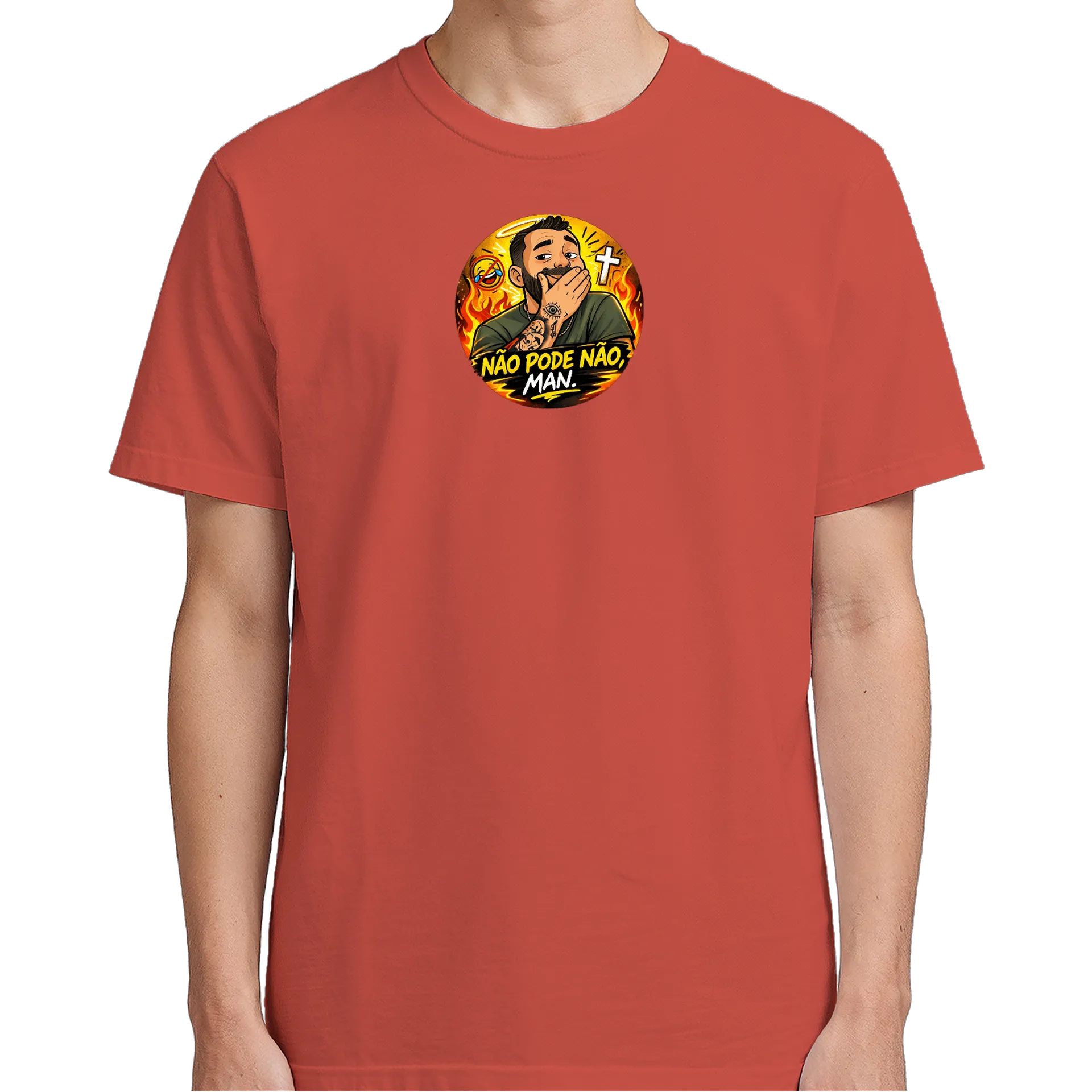 Camiseta Pode não man peito - Imagem 5