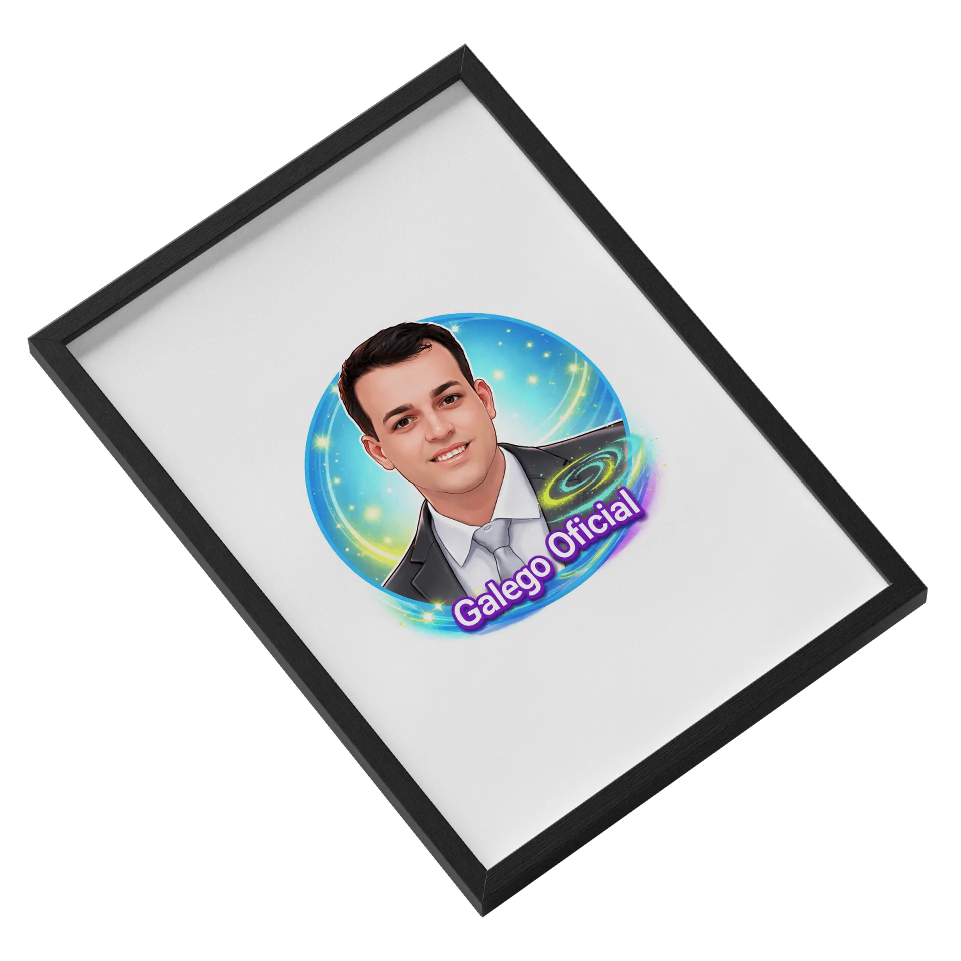 Quadro A3 personalizado de Galego Oficial 