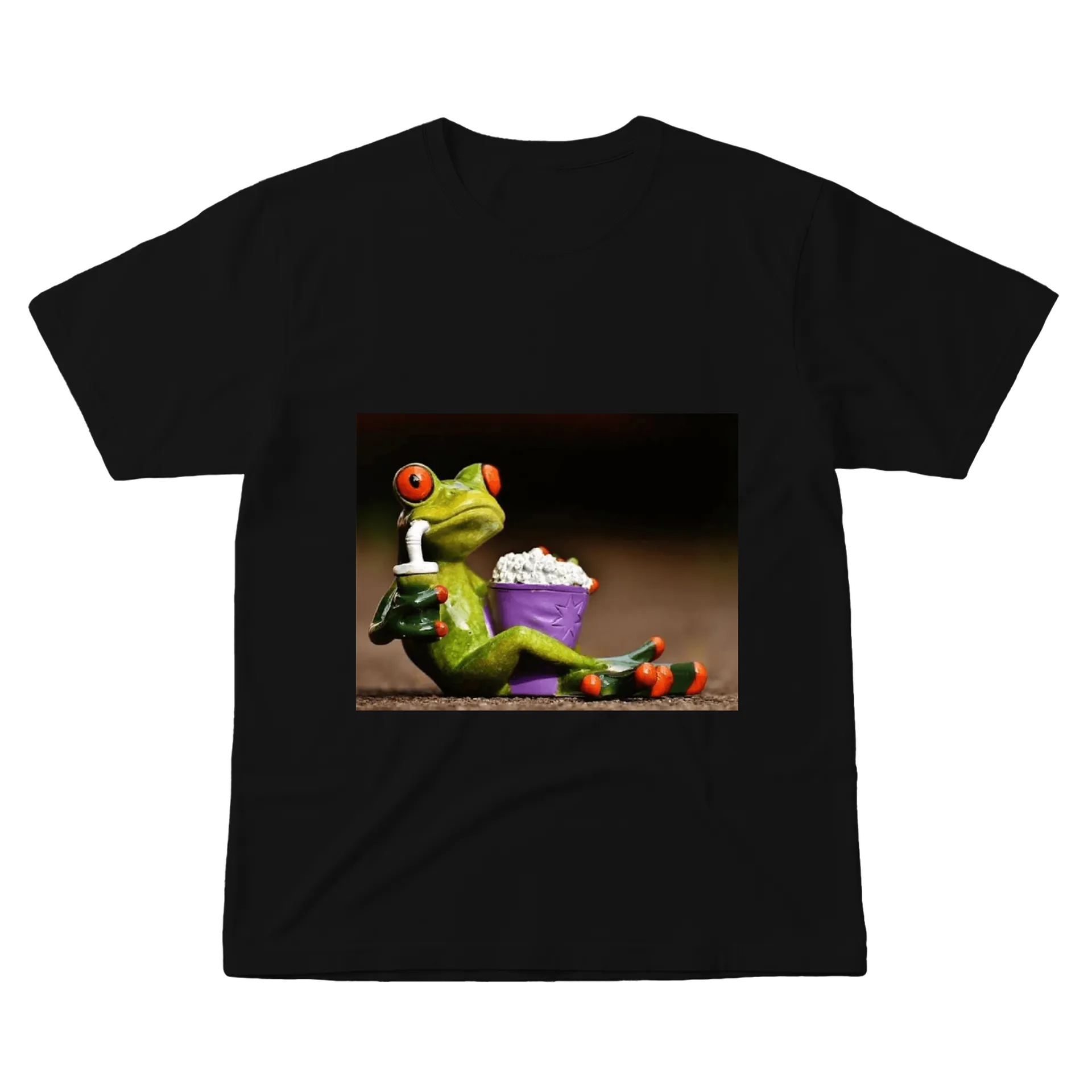 Camiseta Sapo Sentado 100% Algodão - Imagem 1