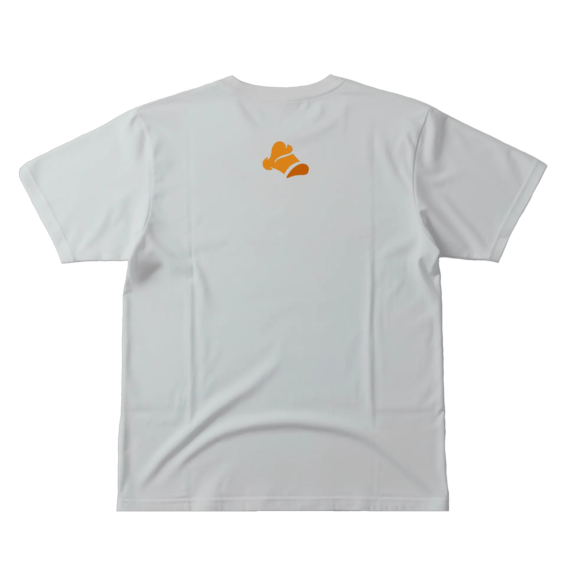 Camiseta Design Gato Laranja Estampa Abstrata 100% Algodão - Imagem 3
