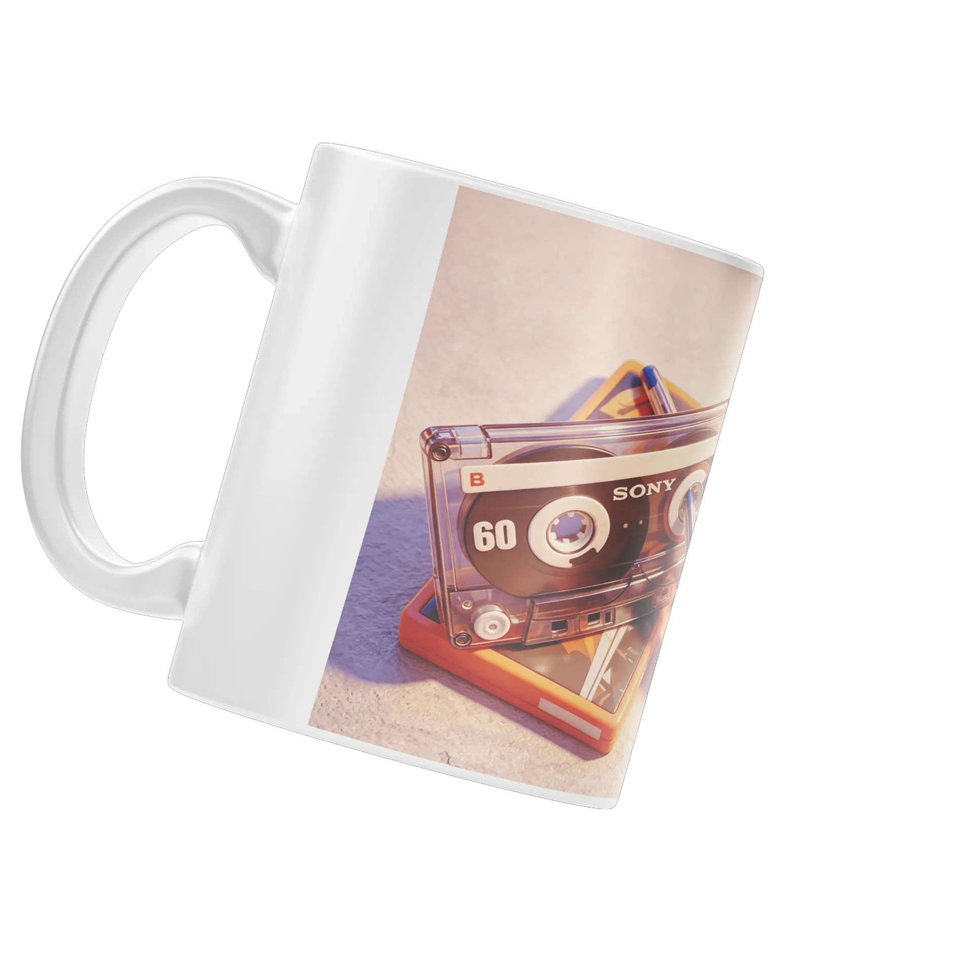 Caneca Porcelana Cassete Sony 325ml - Imagem 4