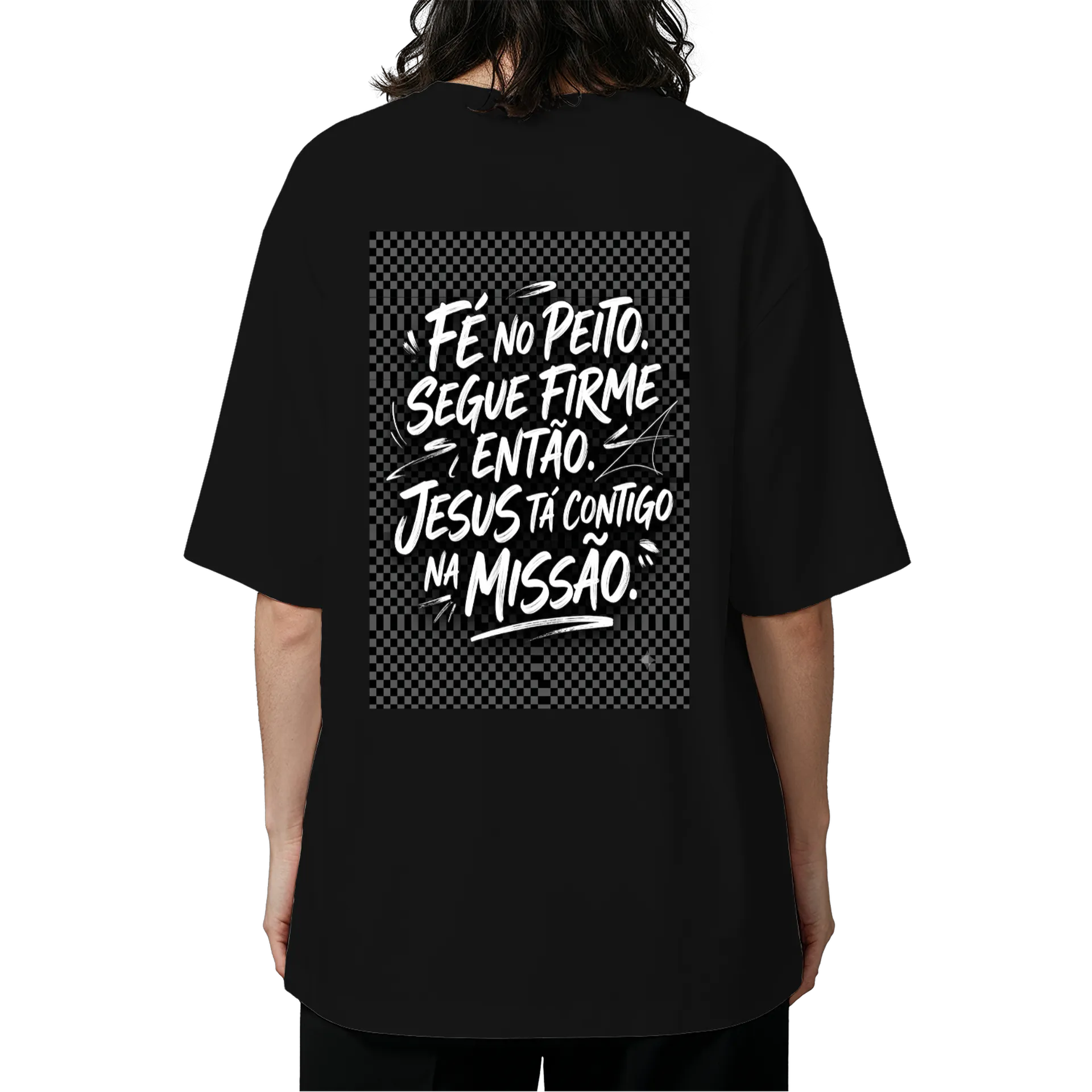 Camiseta Oversized - o céu tá trabalhando - Imagem 5