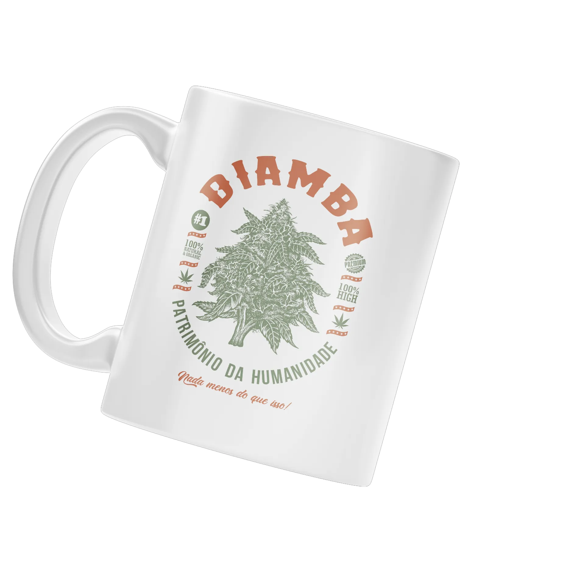 Caneca Porcelana Diamba Patrimônio da Humanidade - Imagem 3