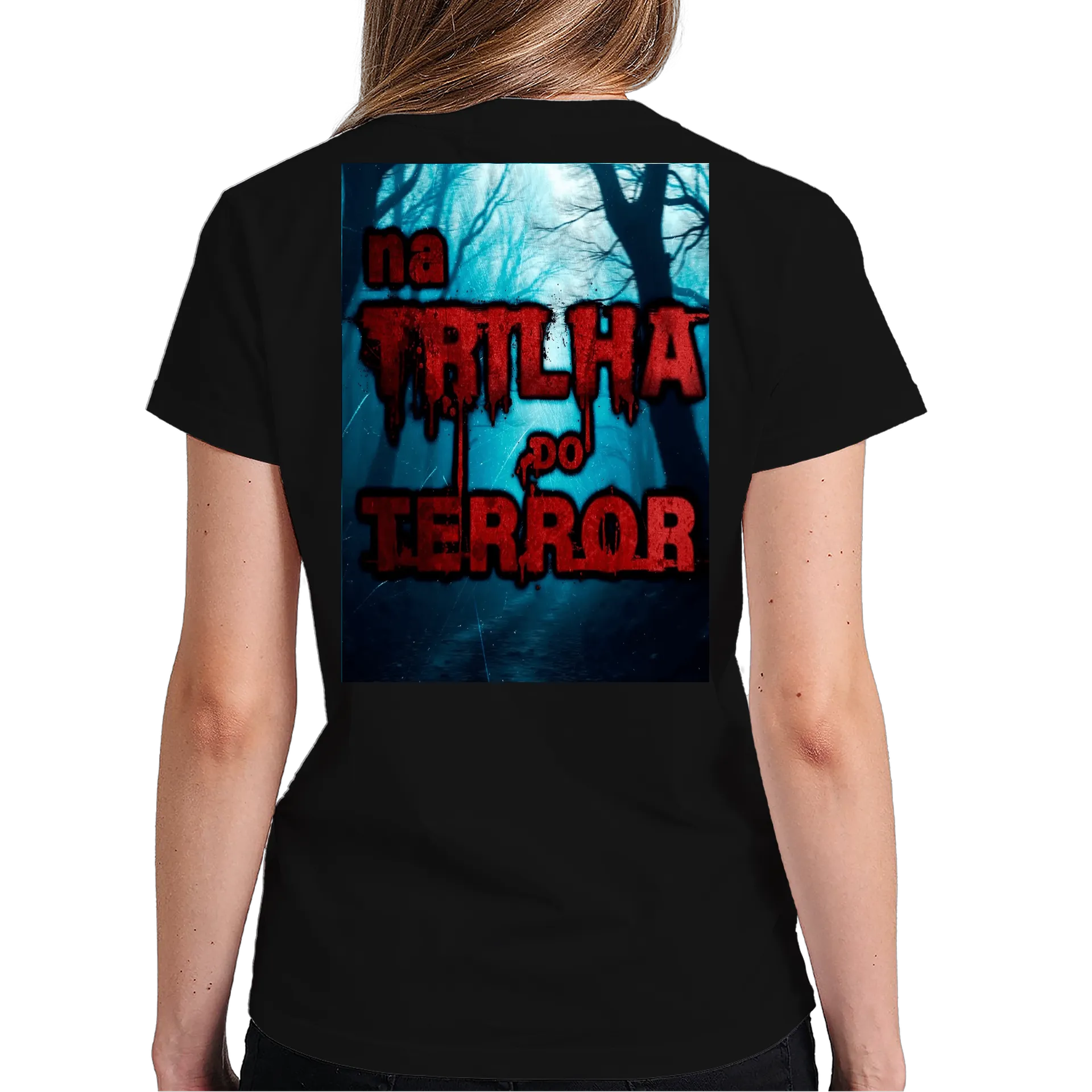Camiseta Na Trilha do Terror: Estilo Único para Você - Imagem 6