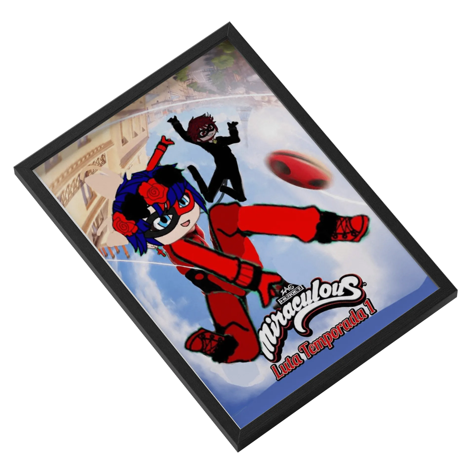 Quadro A3 miraculous a luta - Imagem 2