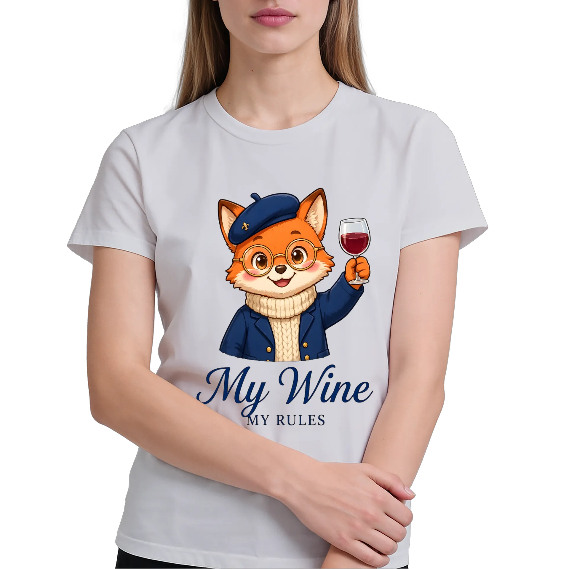 Camiseta My Wine, My Rules - Imagem 1