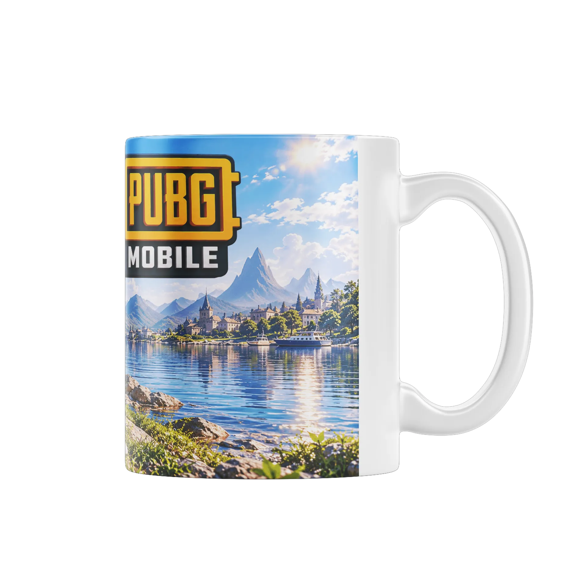 Caneca PUBG Mobile Personagem com Véu 325ml - Imagem 1