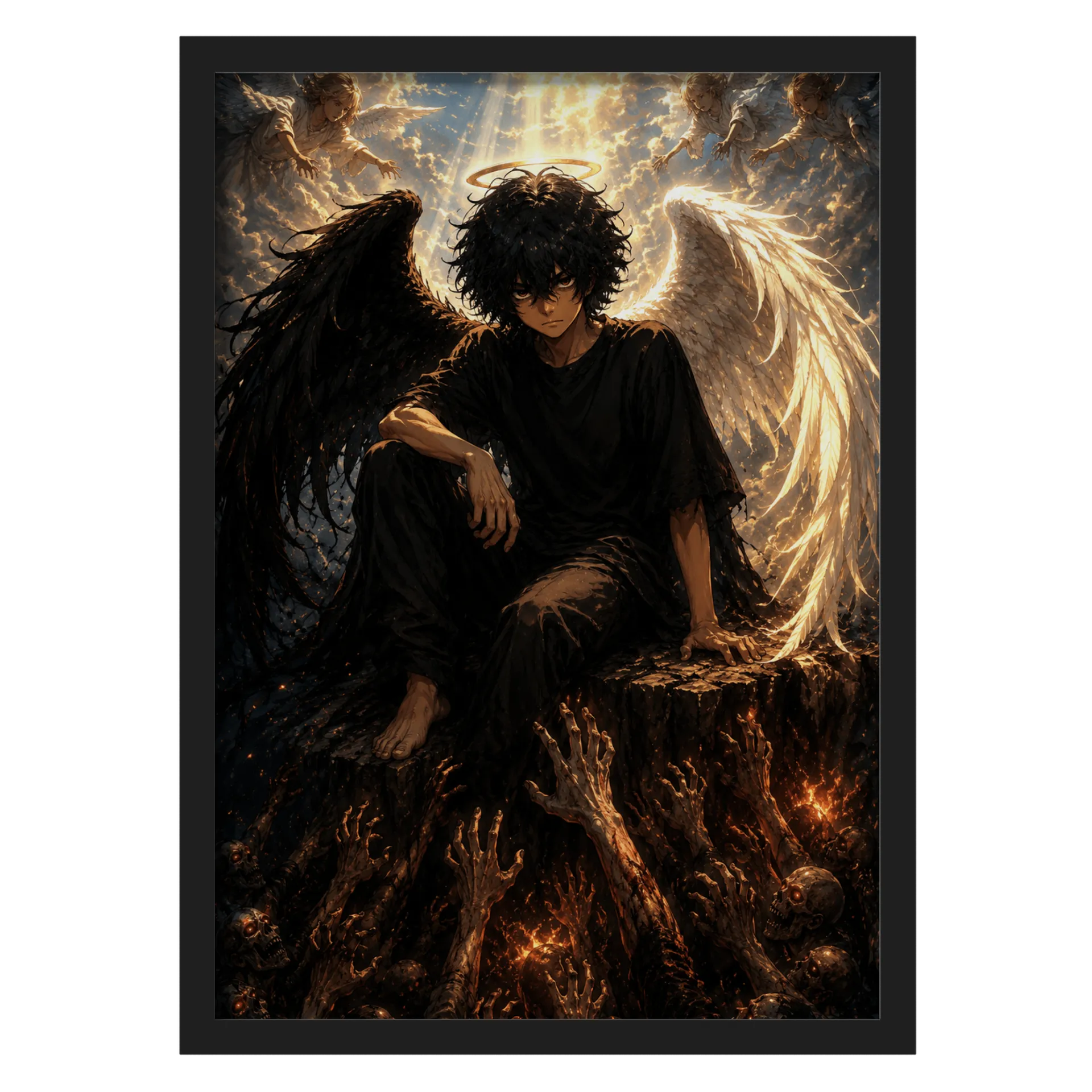 Quadro A3 personalizado Com Vidro - Imagem 1