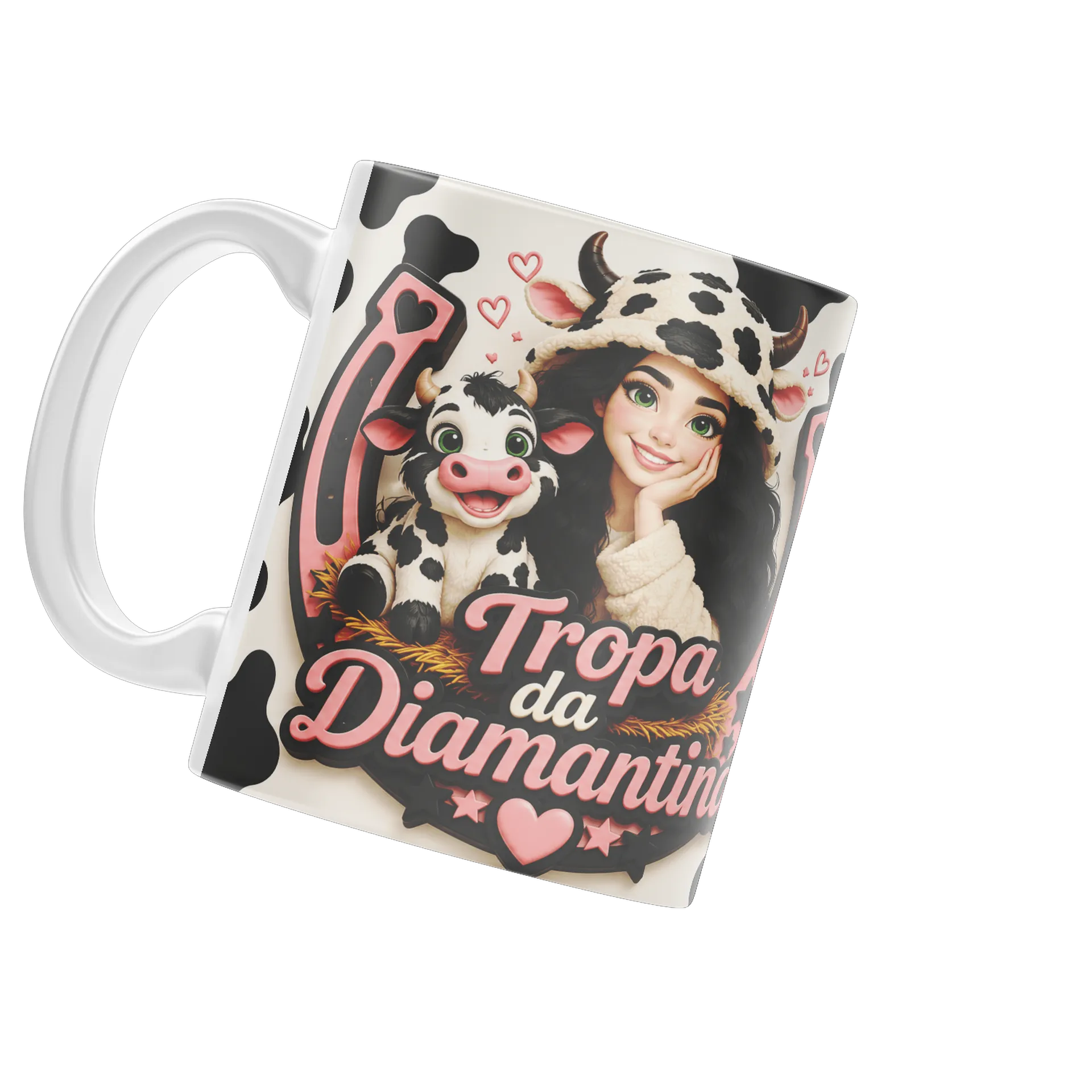 Caneca personalizada - Tropa da Diamantina 🐮 de Annie 🐮