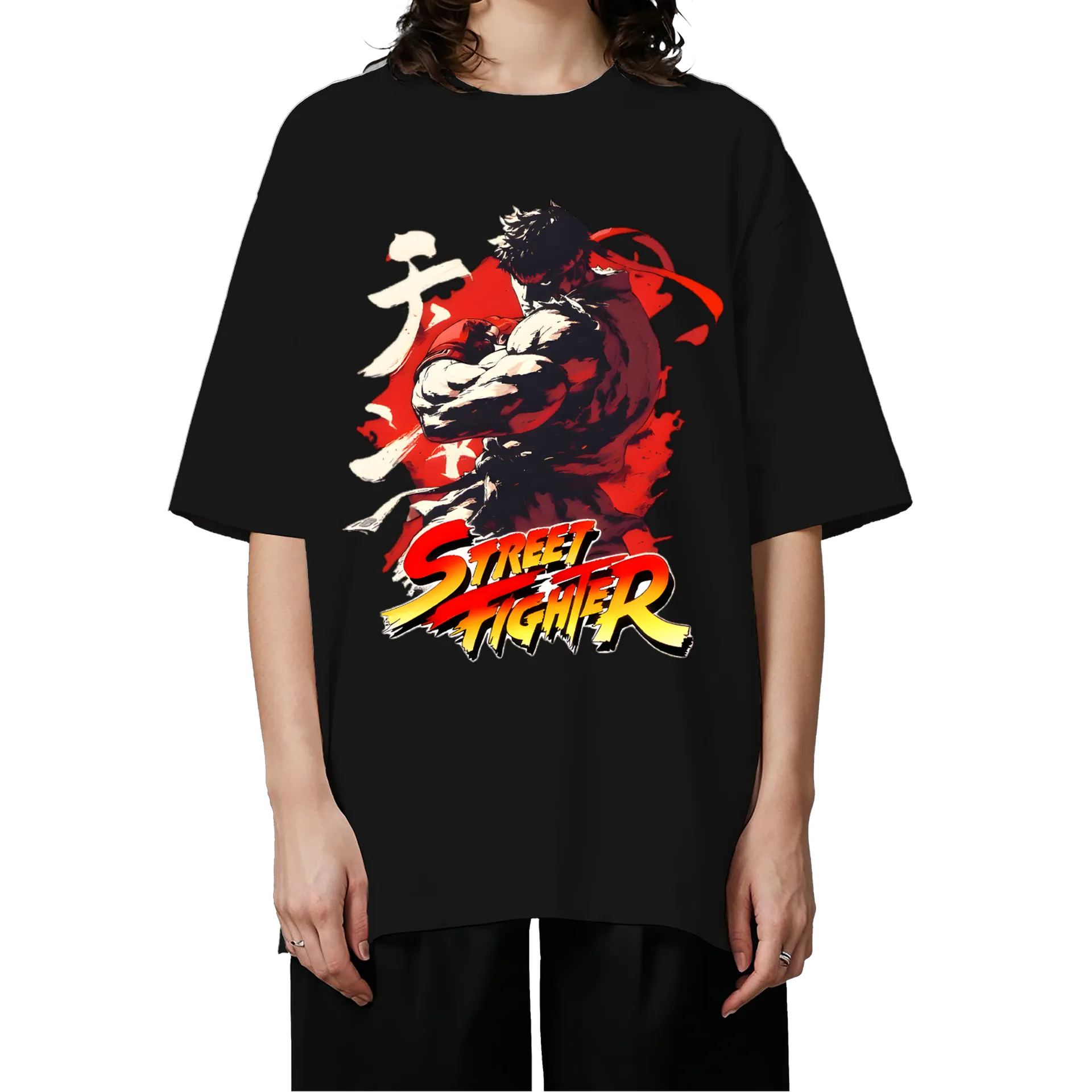 Camiseta Oversized Ryu Street Fighter - Imagem 3