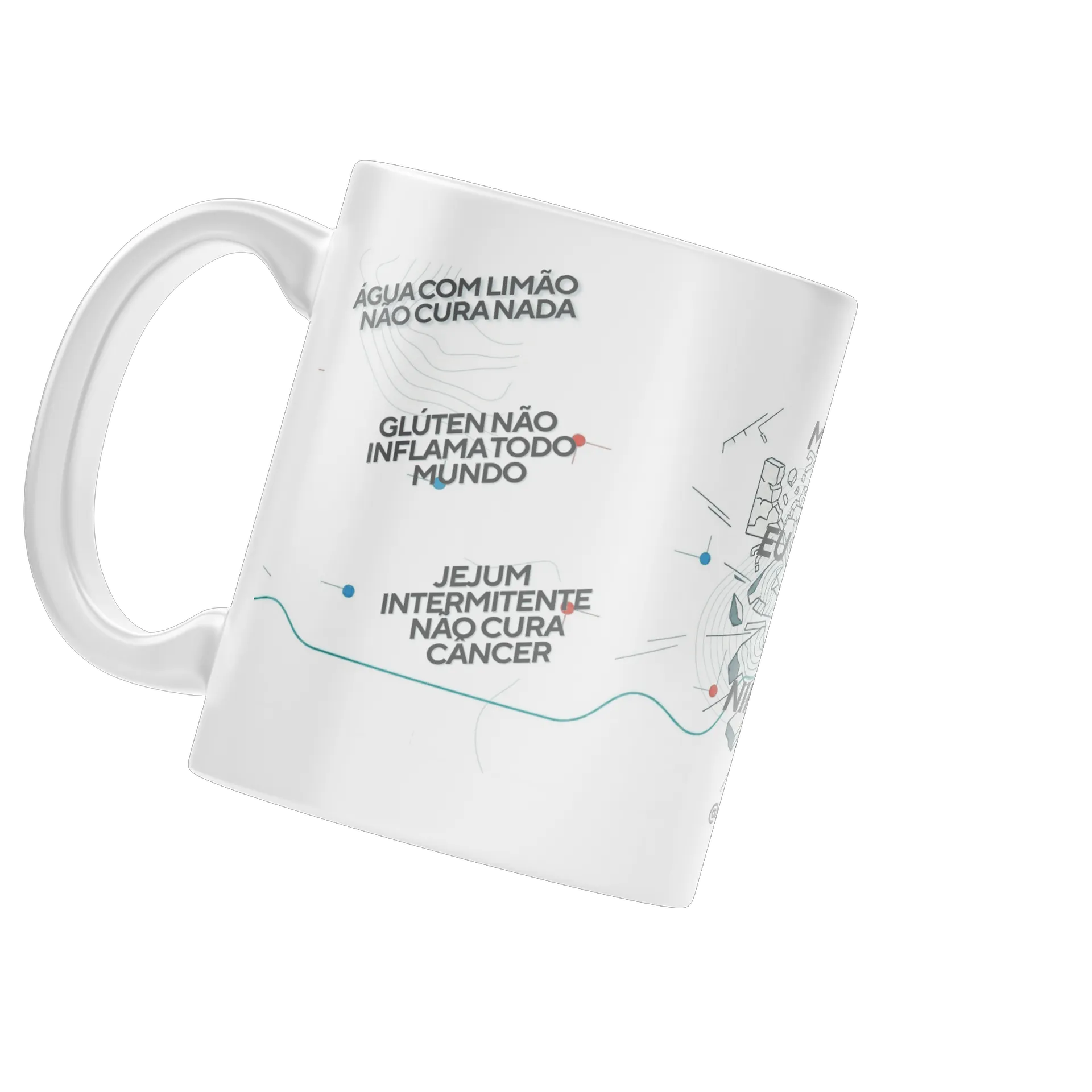 Caneca Porcelana Me Poupe 325ml de Dr Douglas Schreck
