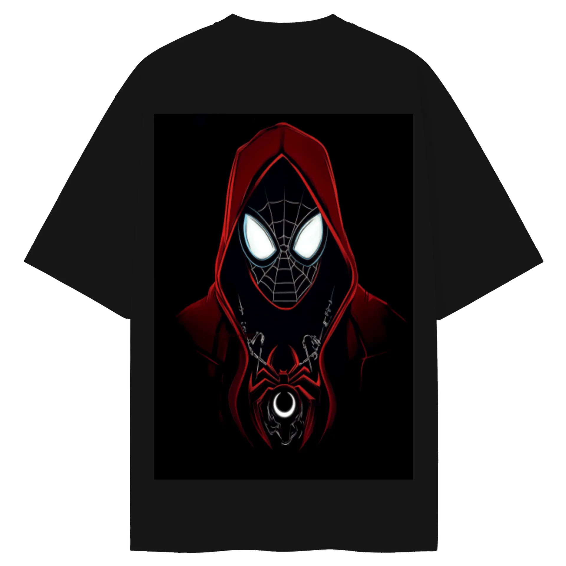 Camiseta Oversized Spider-Man Miles Morales 100% Algodão - Imagem 2