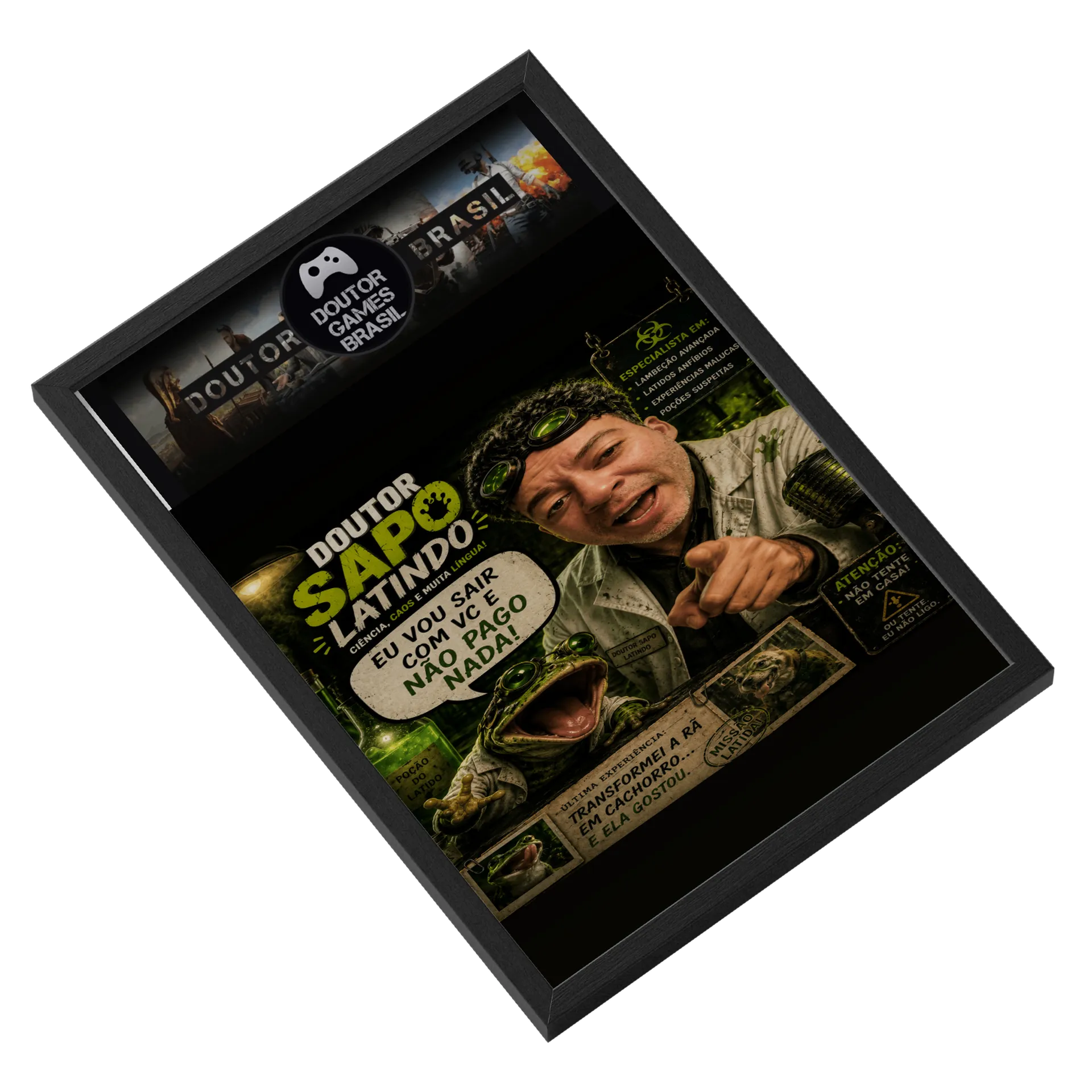 Vou sair com você + não pago nada de Dr.Games Brasil