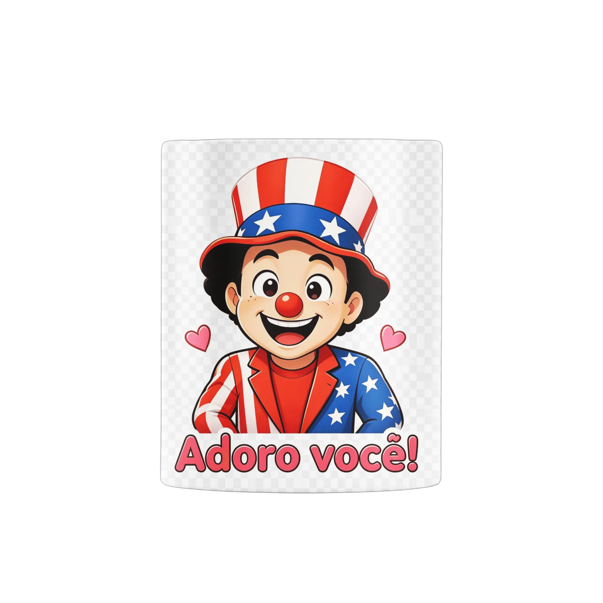 Caneca Porcelana Palhacinho Maravilha 325ml - Imagem 3