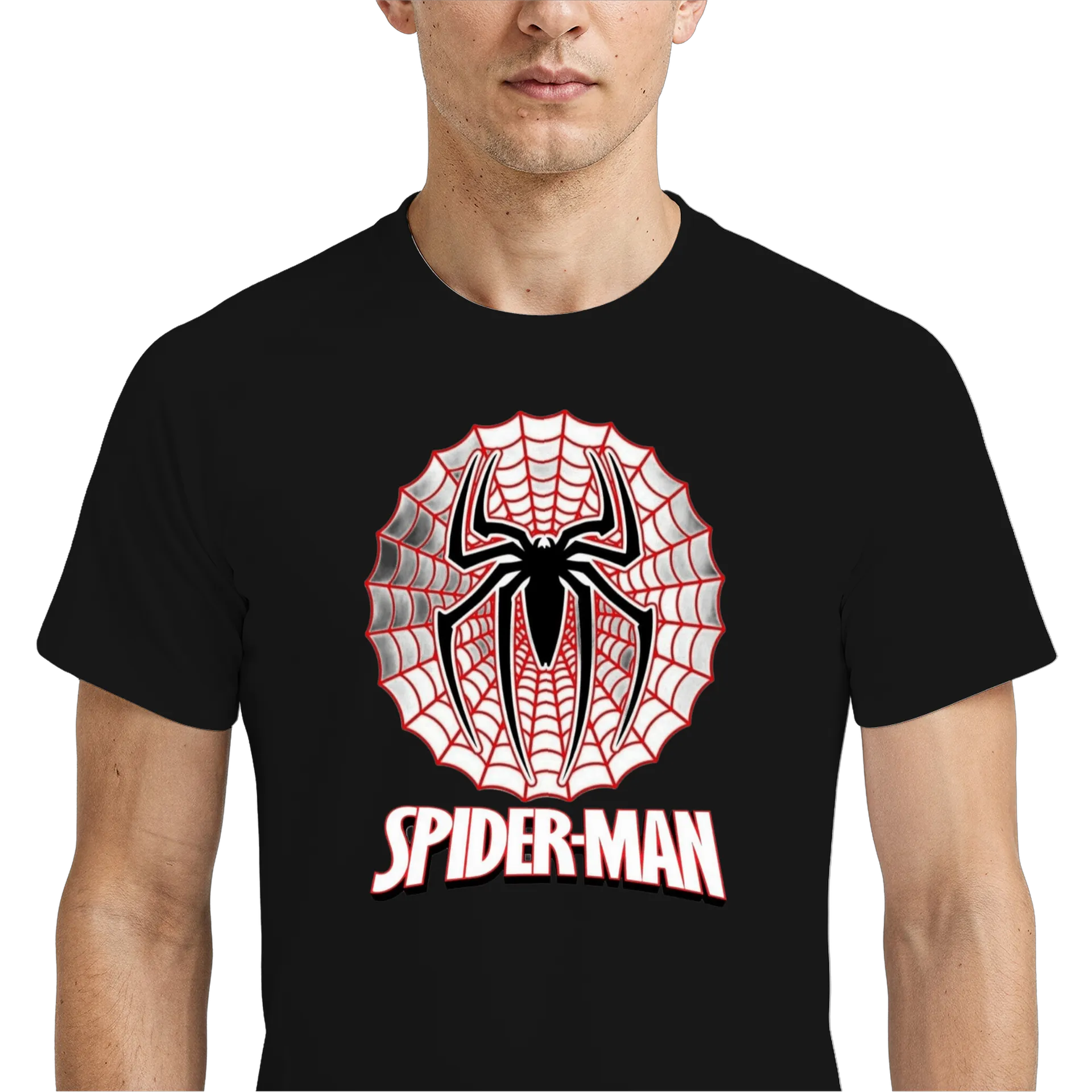 Camiseta Dry Fit Aranha Teia Estampa Personalizada 100% - Imagem 4