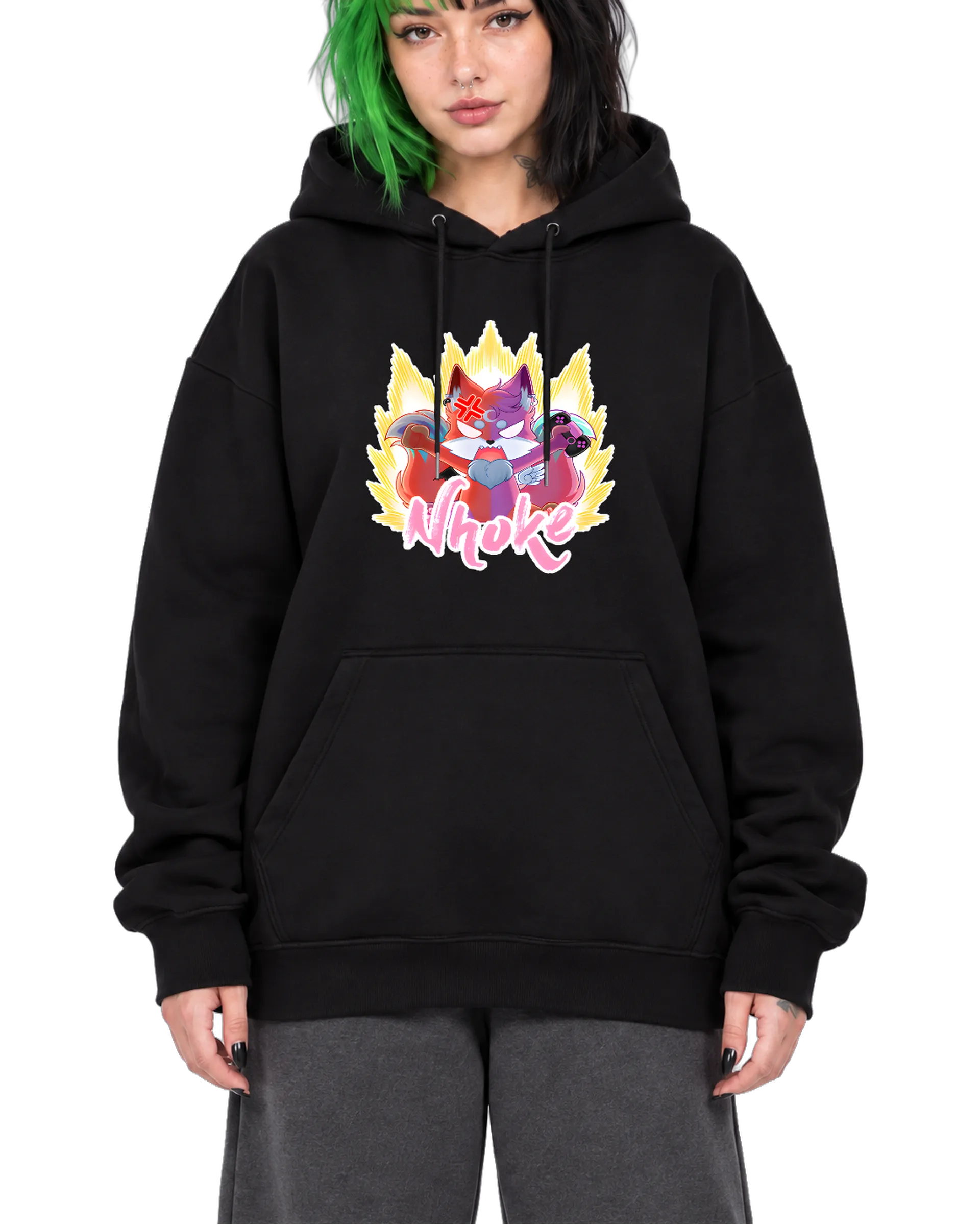 Blusa de moletom Nhoke - Imagem 1