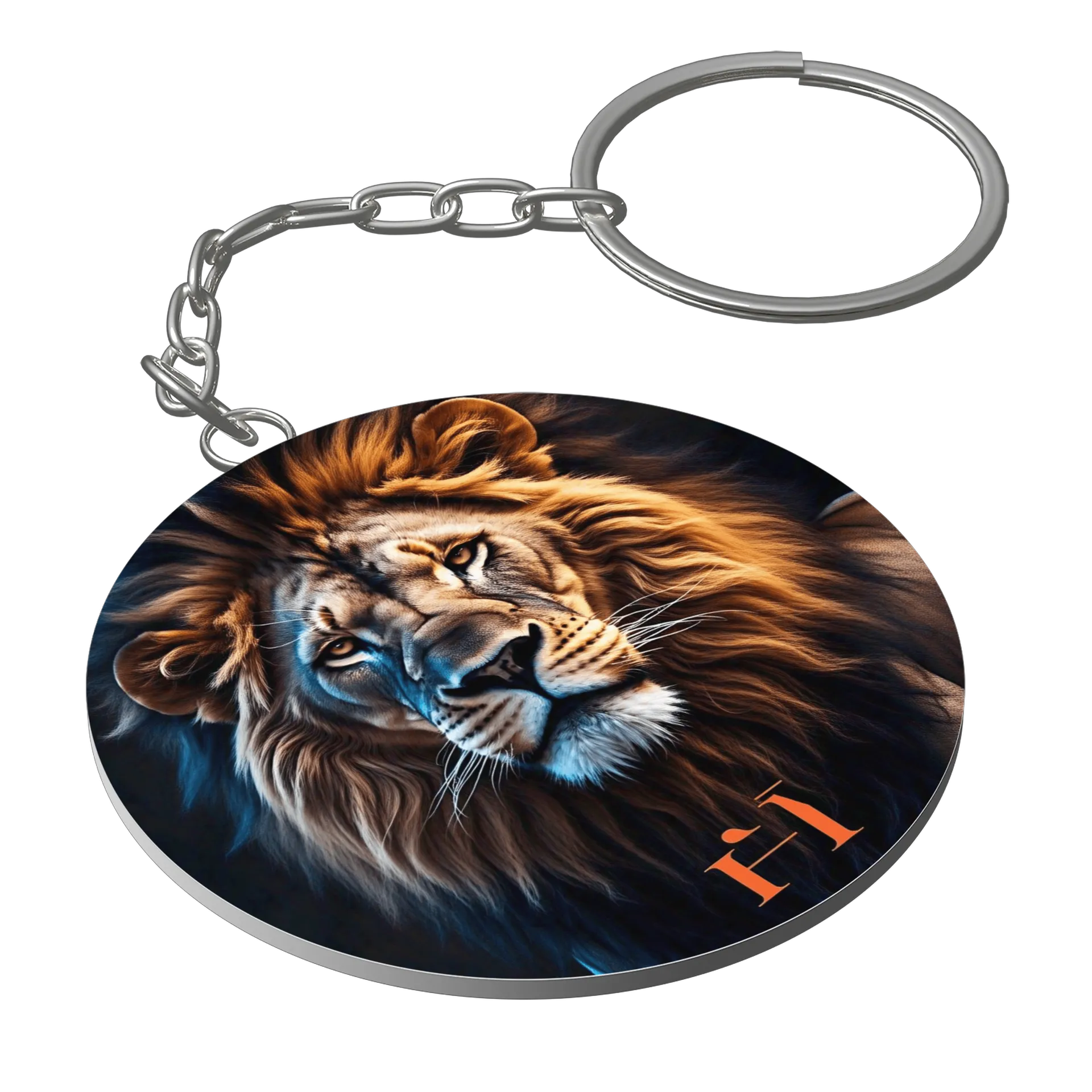 Chaveiro personalizado Leão Hannah de John Silver