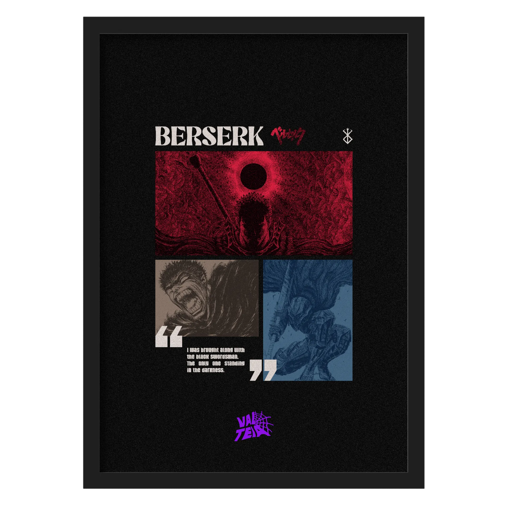 Quadro A3 Berserk - Imagem 1