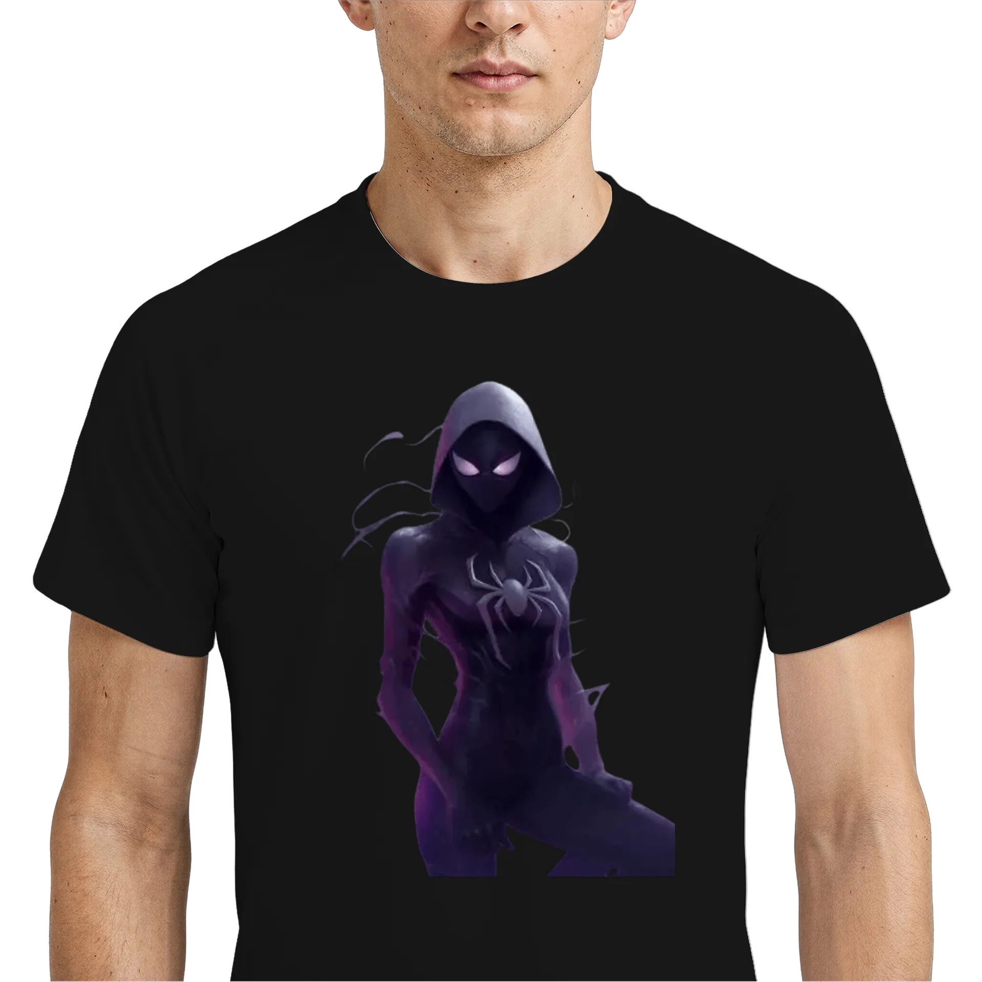 Camiseta Dry Fit Mulher-Aranha Estampa Personalizada 100% - Imagem 4