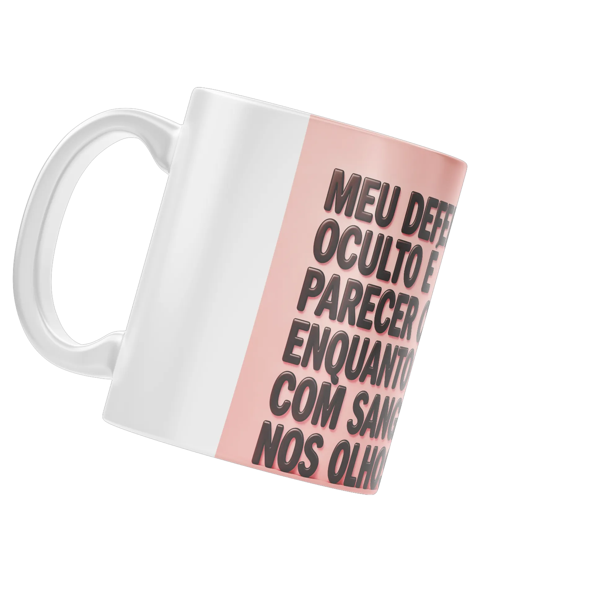 Caneca Texto Motivacional 325ml - Imagem 3