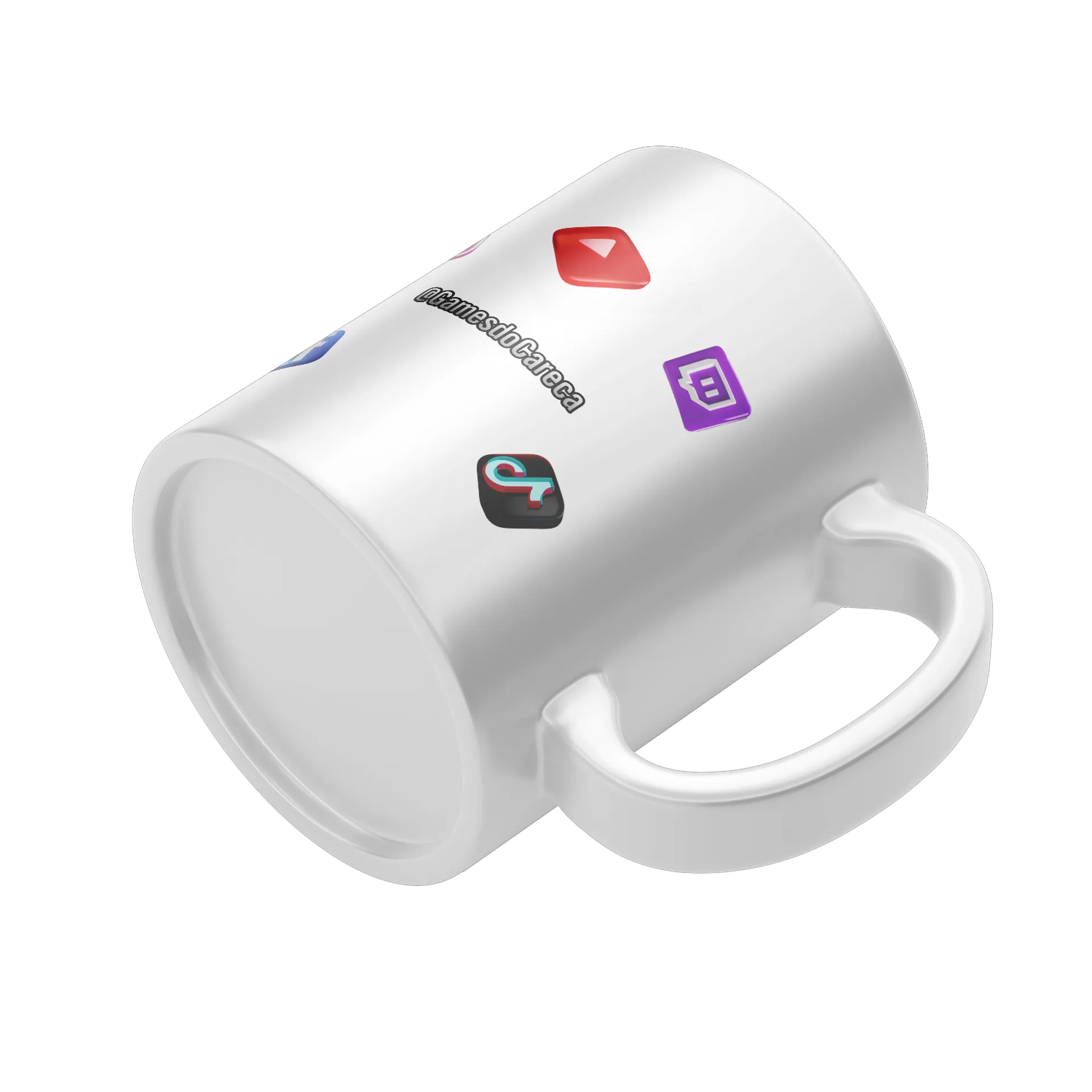 Caneca personalizada de GamesdoCareca — imagem 3 de 3