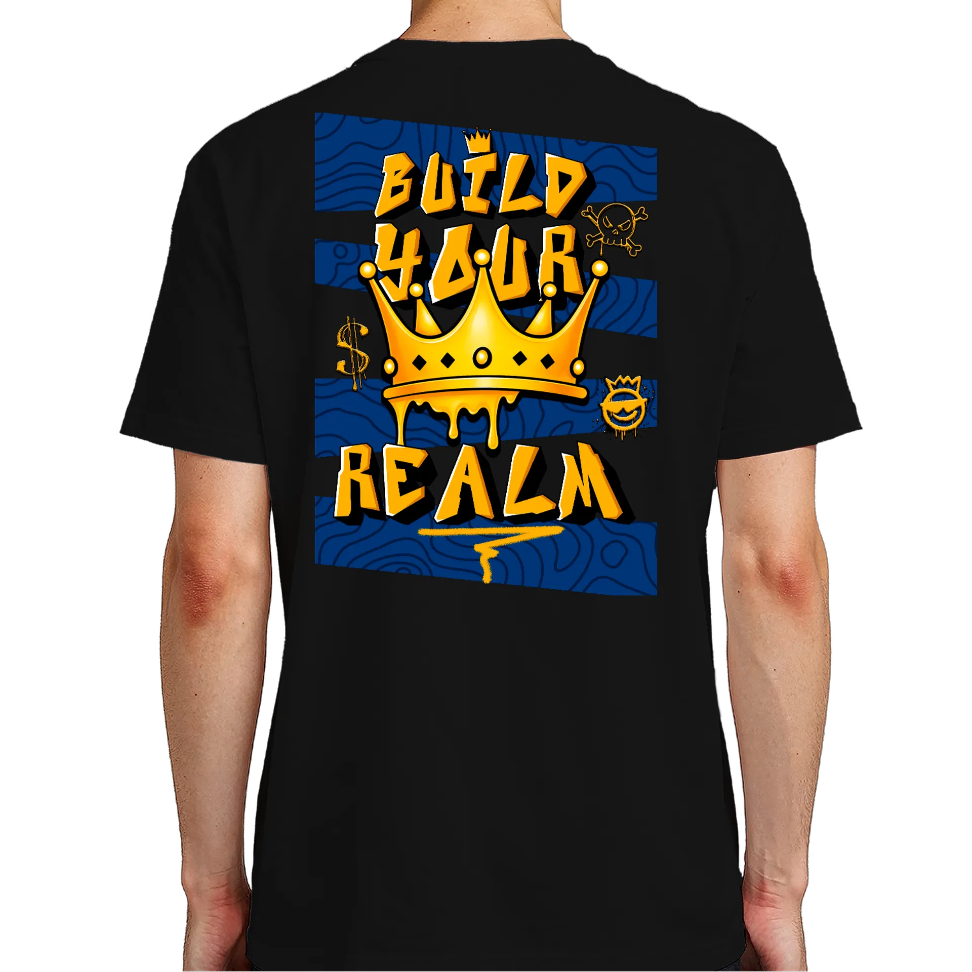 Camiseta Build Your Realm estampada 100% Algodão de Andr3zito — imagem 6 de 6