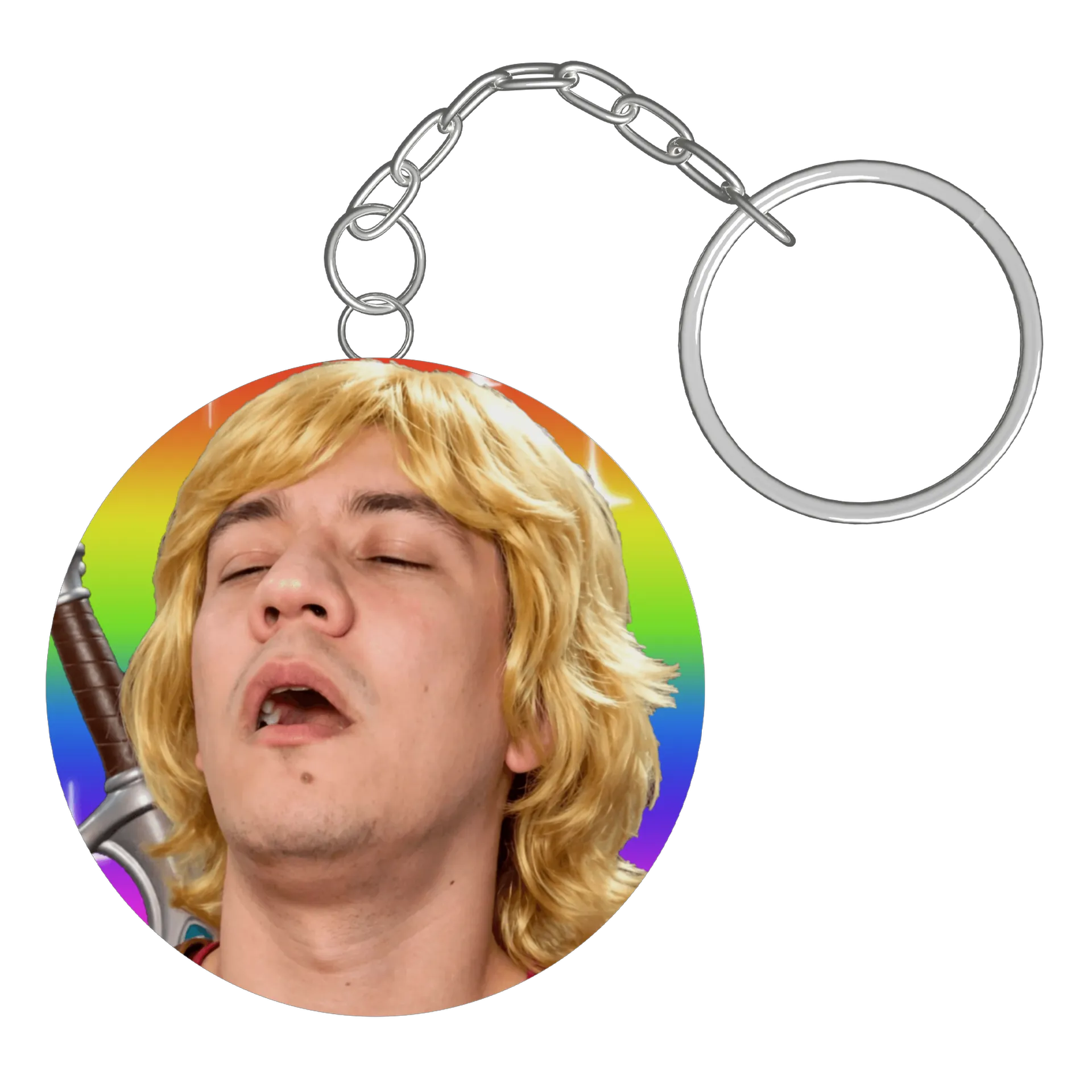 Chaveiro personalizado Hey - Imagem 3